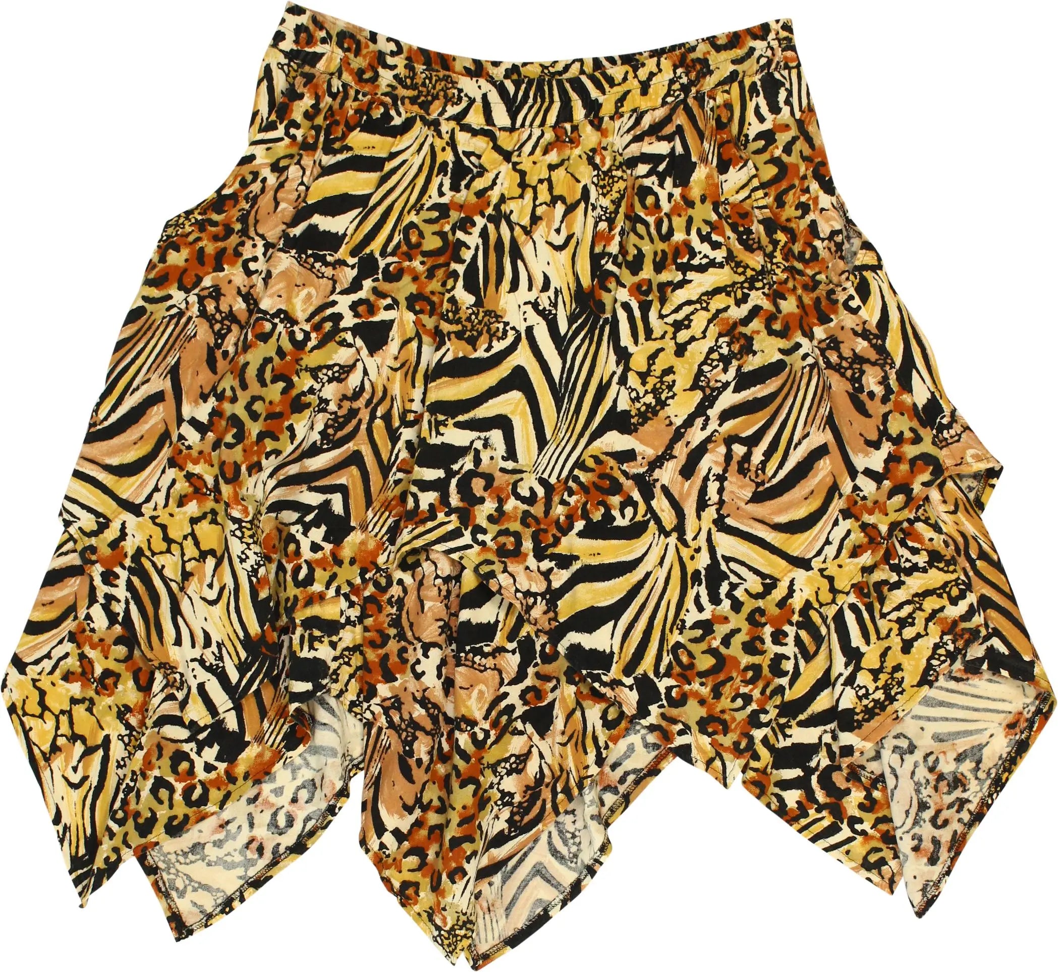 90s Animal Print Skirt ThriftTale