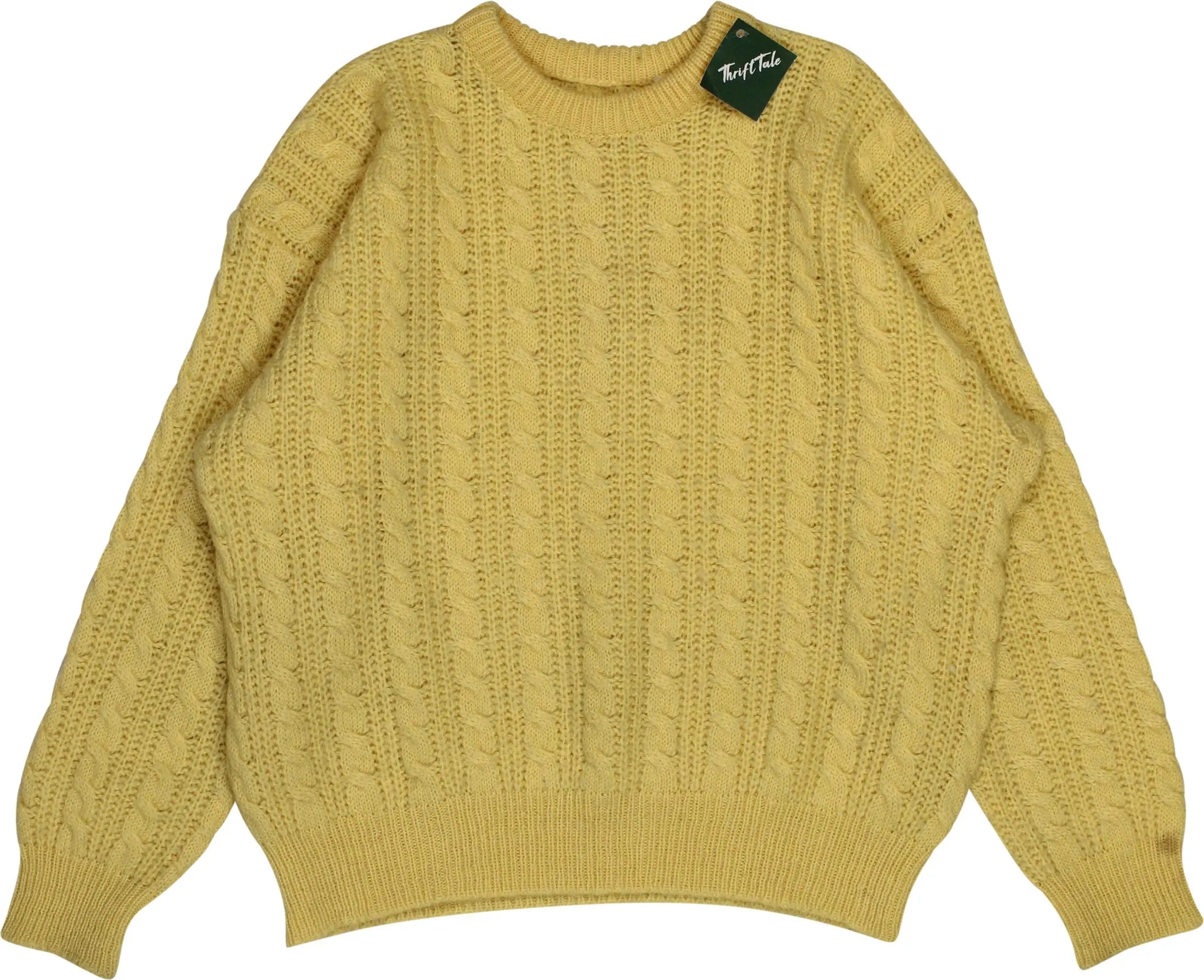 Unknown - 90s Cable Knit Jumper- ThriftTale.com - Vintage and second handclothing