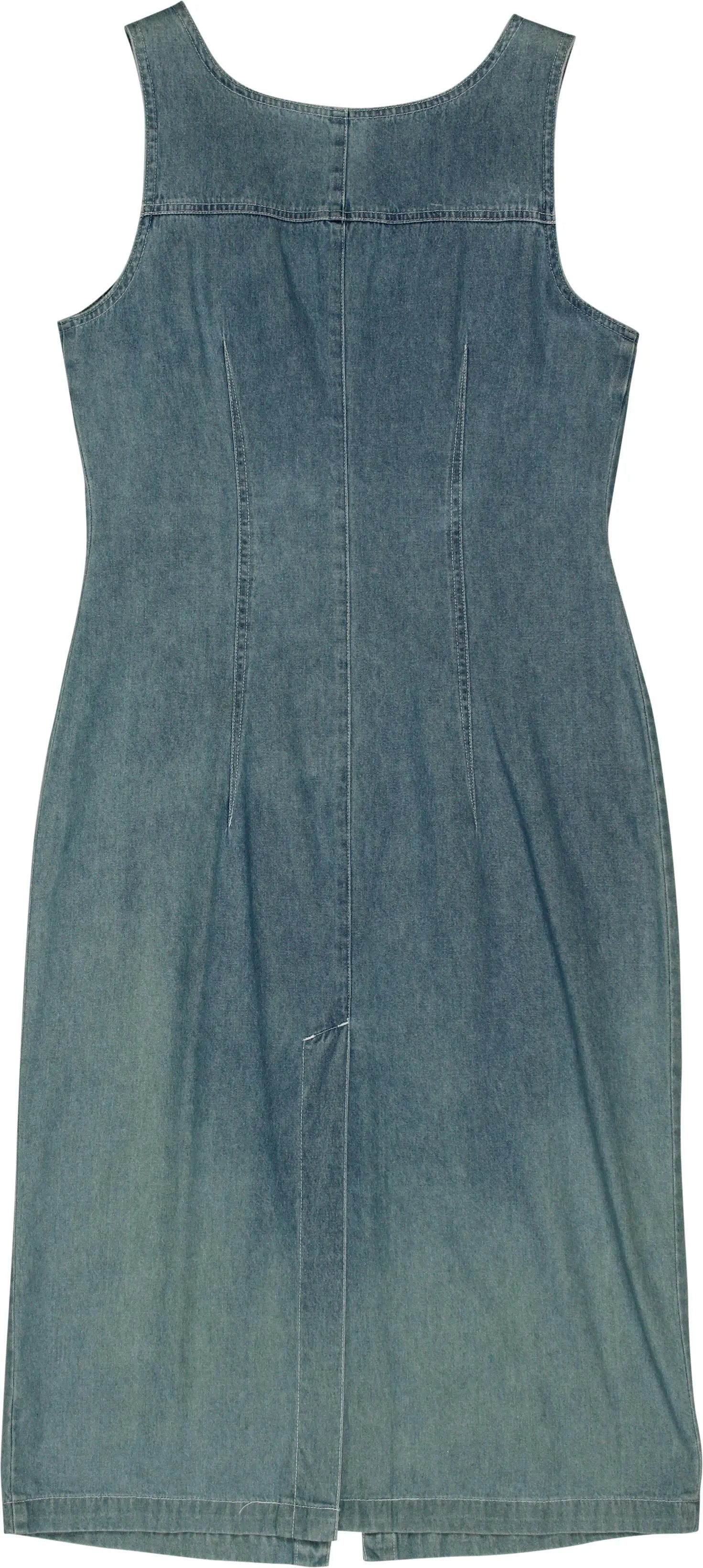 Unknown - 90s Denim Dress- ThriftTale.com - Vintage and second handclothing