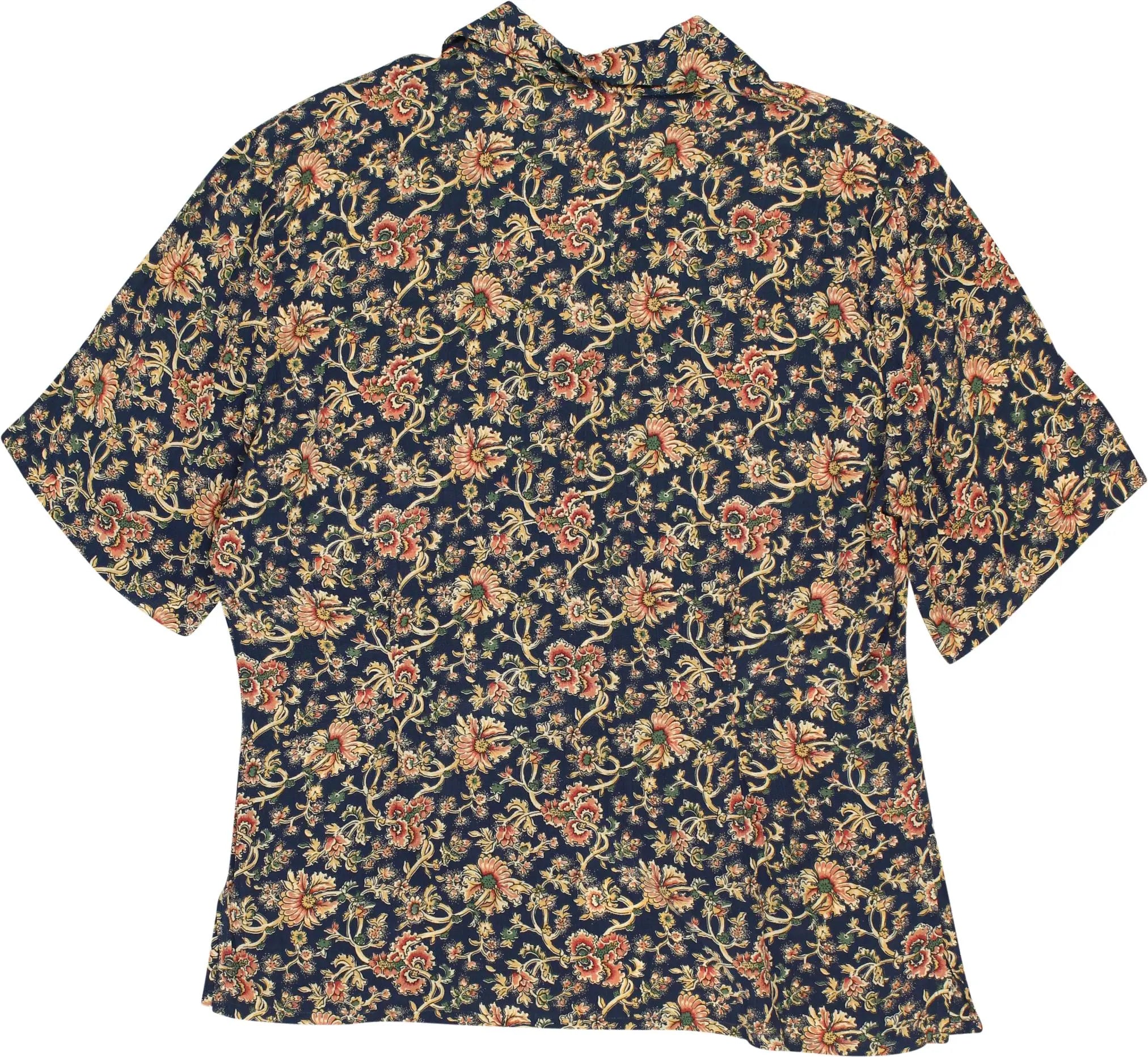 Unknown - 90s Floral Blouse- ThriftTale.com - Vintage and second handclothing
