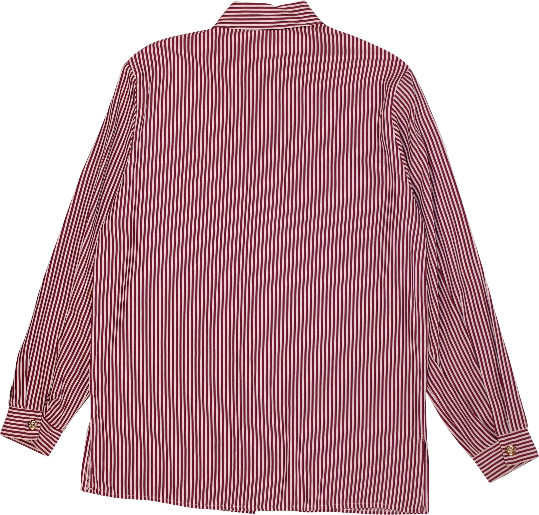 Unknown - 90s Striped Blouse- ThriftTale.com - Vintage and second handclothing