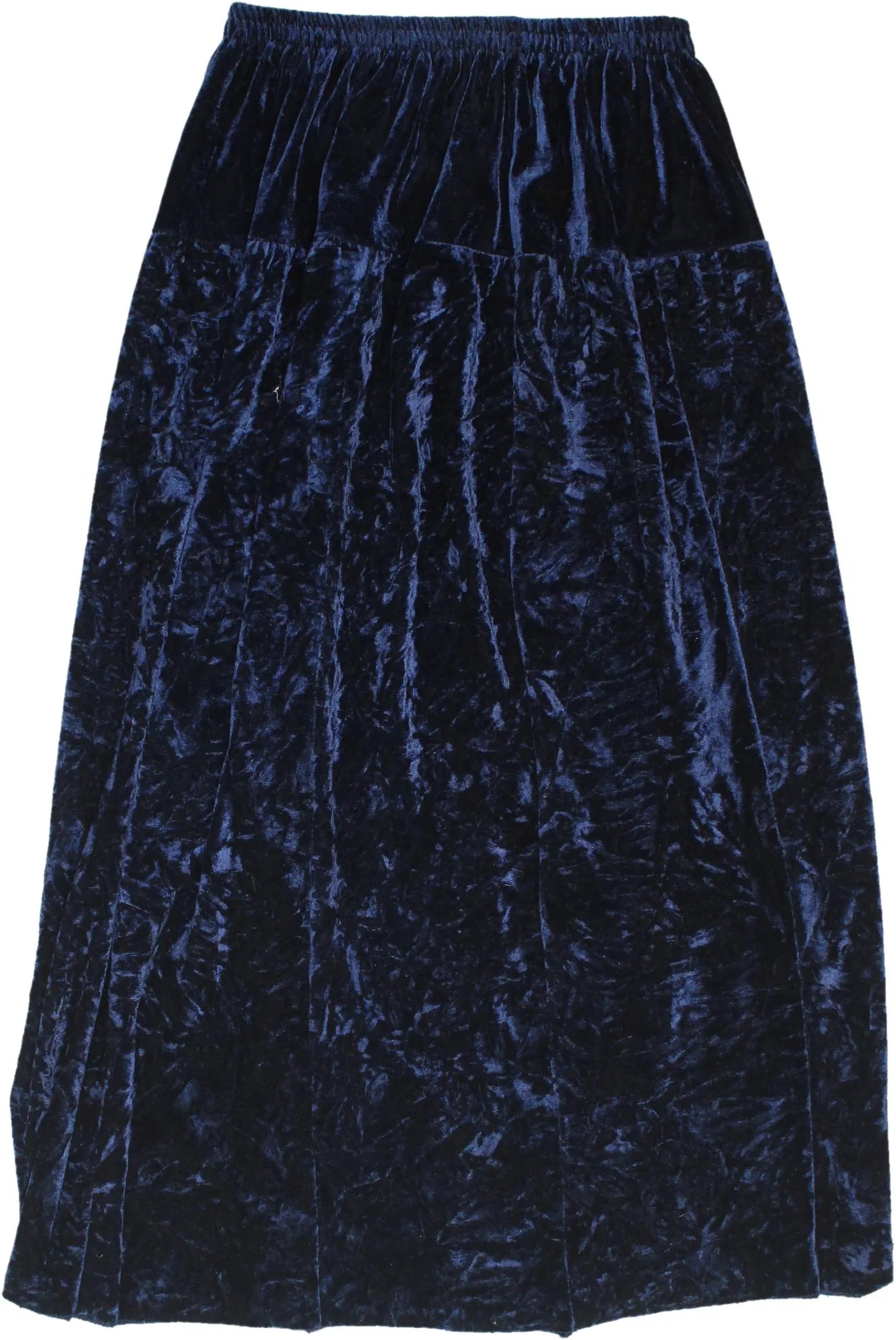 Unknown - 90s Velvet Skirt- ThriftTale.com - Vintage and second handclothing