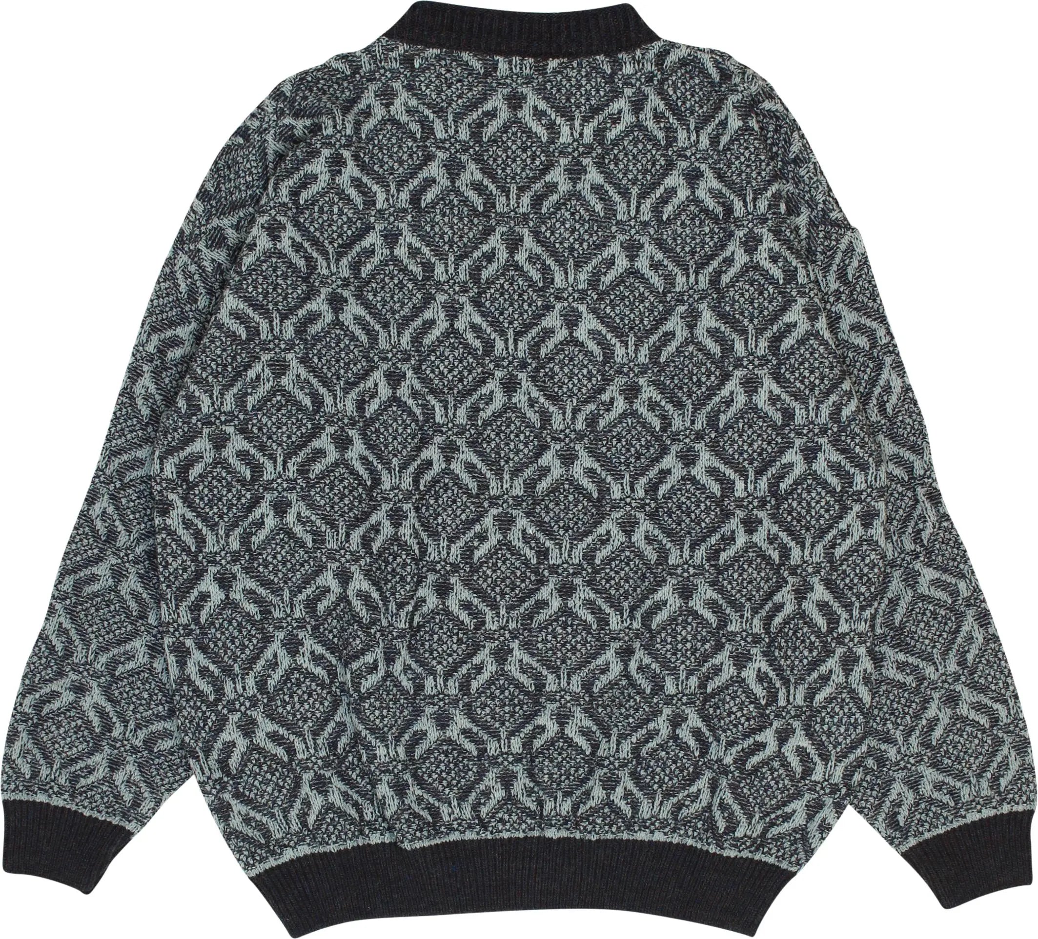 Unknown - 90s Wool Blend Patterned Jumper- ThriftTale.com - Vintage and second handclothing