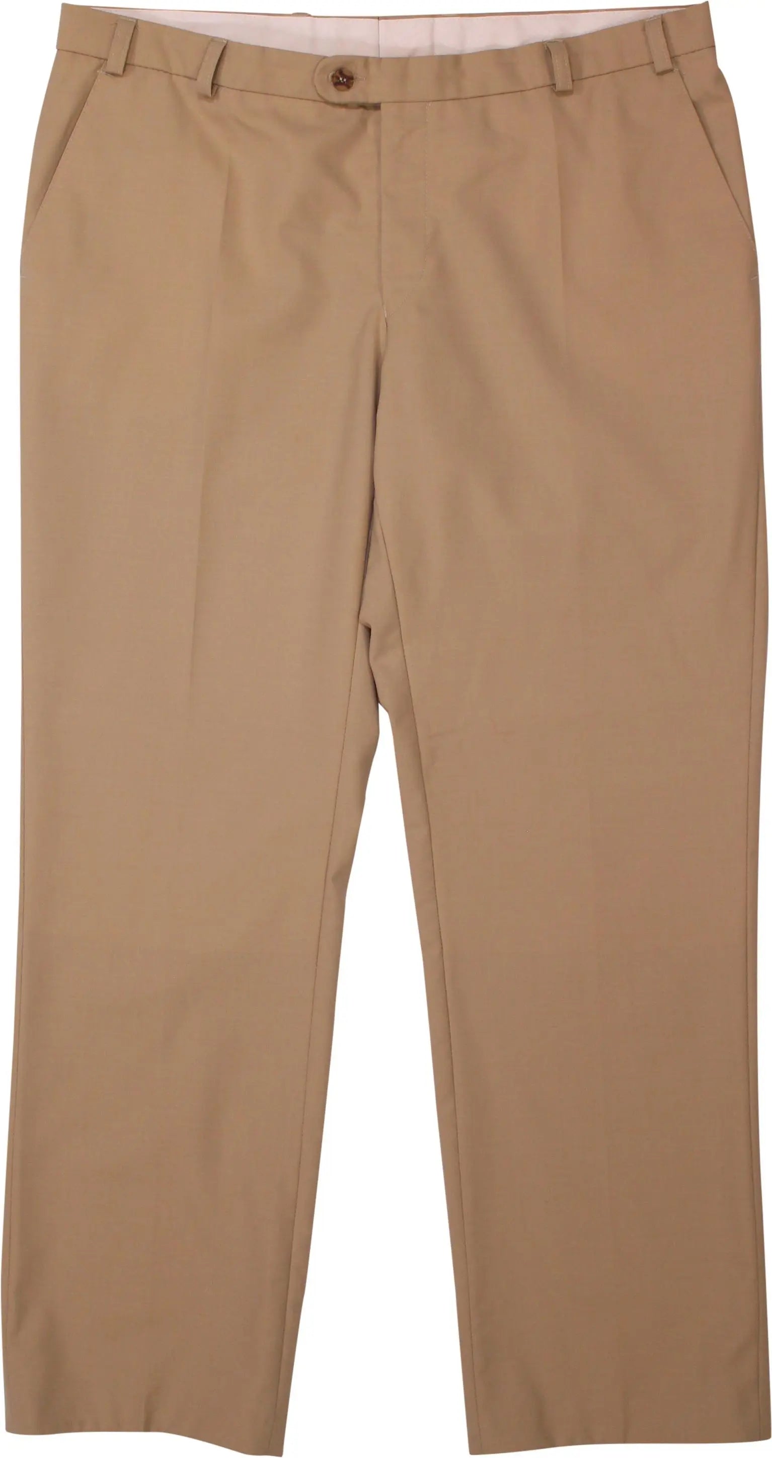 Unknown - Beige Smart Trousers- ThriftTale.com - Vintage and second handclothing