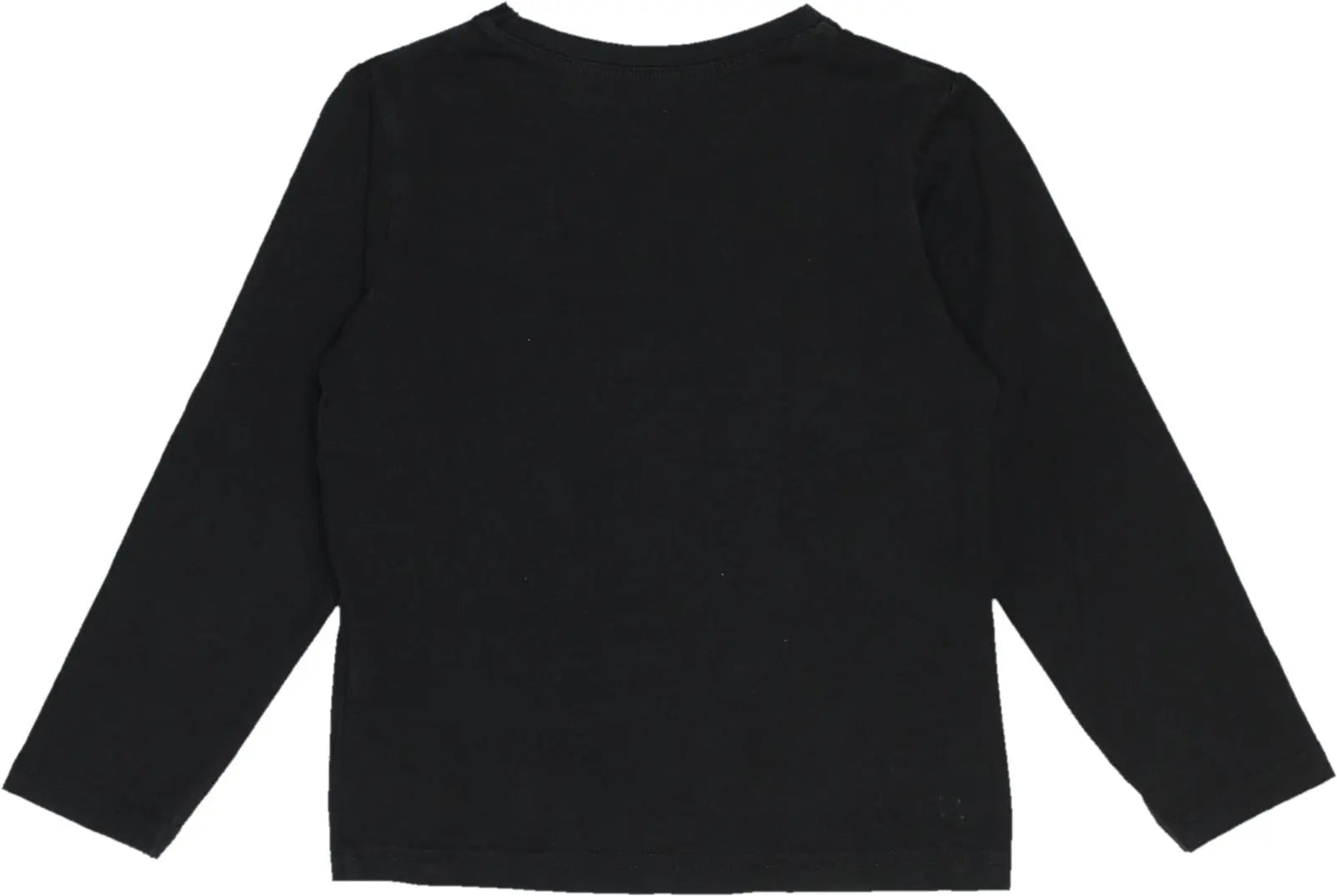 Unknown - Black Long Sleeve T-shirt- ThriftTale.com - Vintage and second handclothing