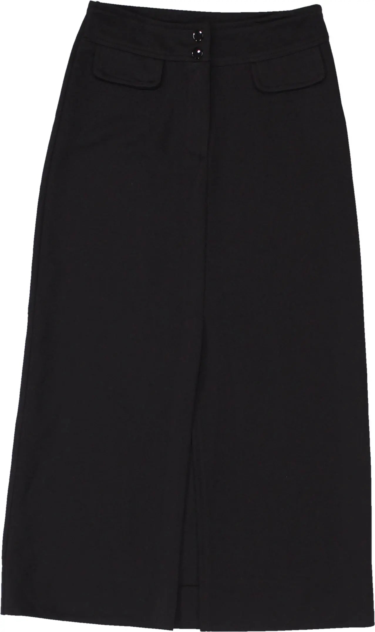 Unknown - Black Maxi Skirt- ThriftTale.com - Vintage and second handclothing