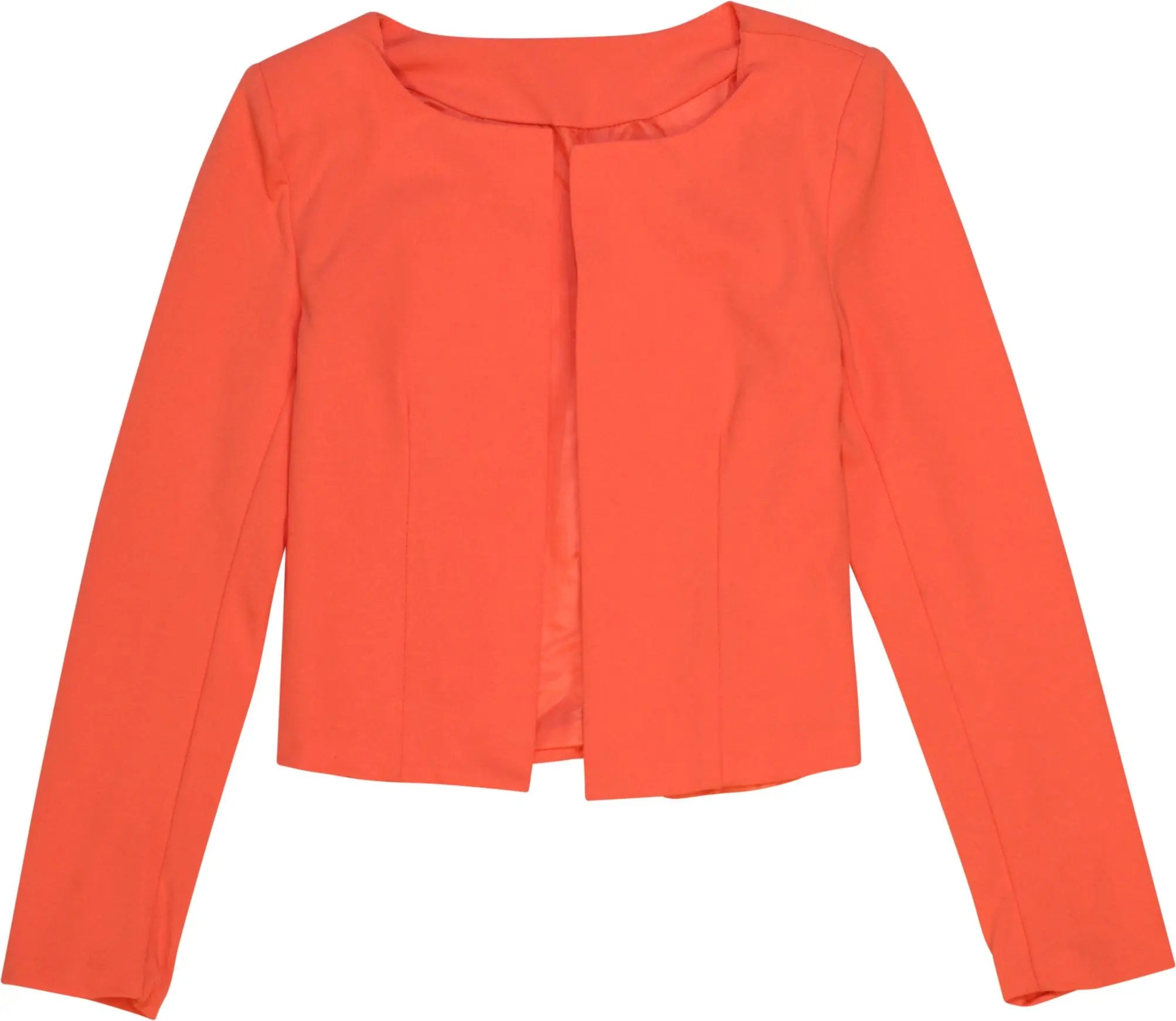 Unknown - Blazer in Coral- ThriftTale.com - Vintage and second handclothing