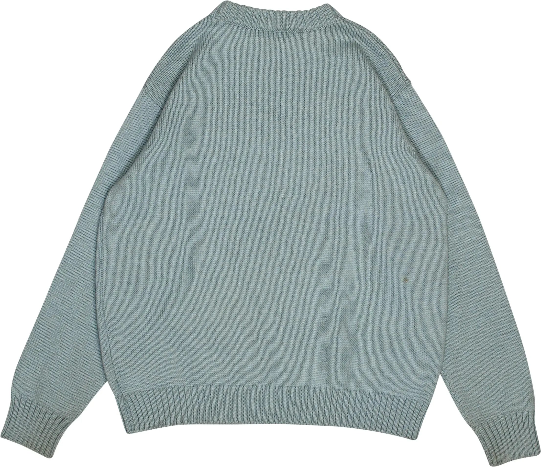 Unknown - Blue Jumper- ThriftTale.com - Vintage and second handclothing