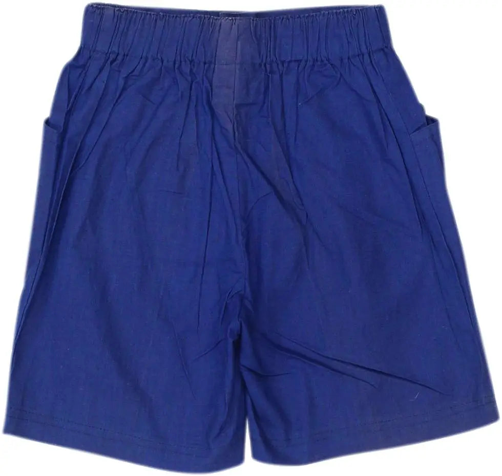 Unknown - Blue Shorts- ThriftTale.com - Vintage and second handclothing