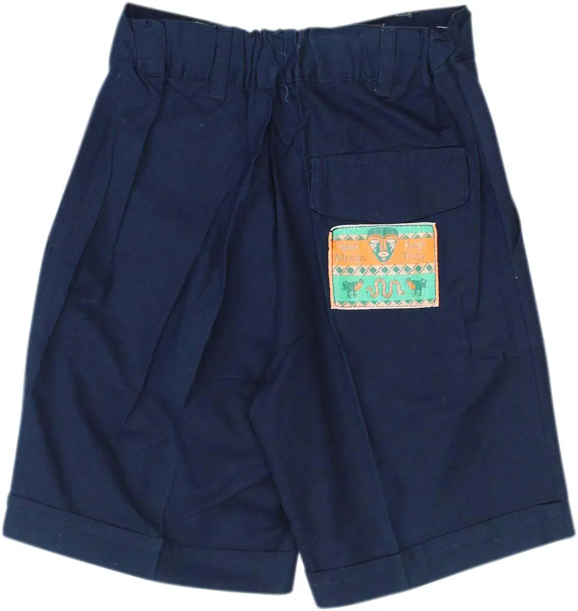 Unknown - Blue Shorts- ThriftTale.com - Vintage and second handclothing