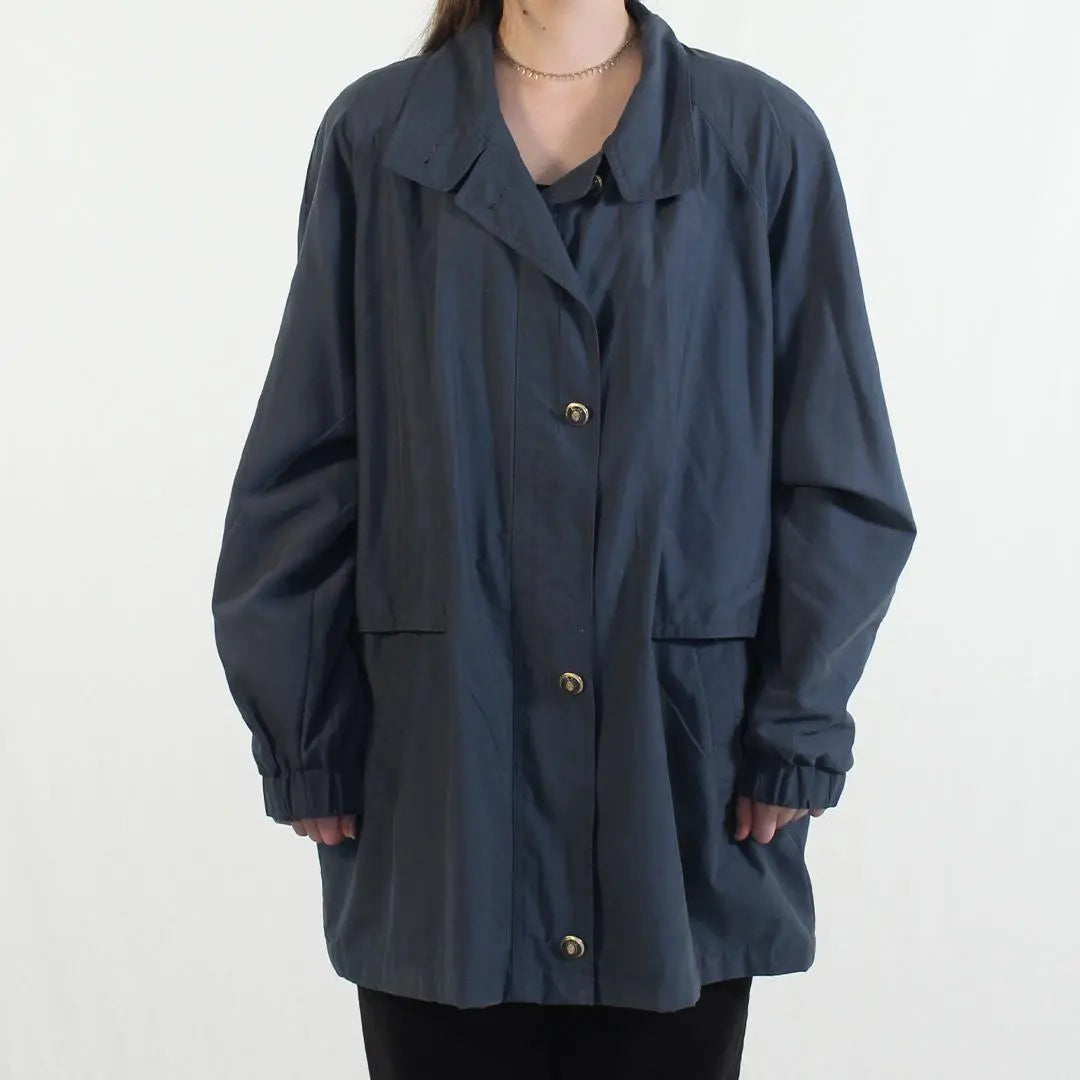 Unknown - Blue Summer Jacket- ThriftTale.com - Vintage and second handclothing