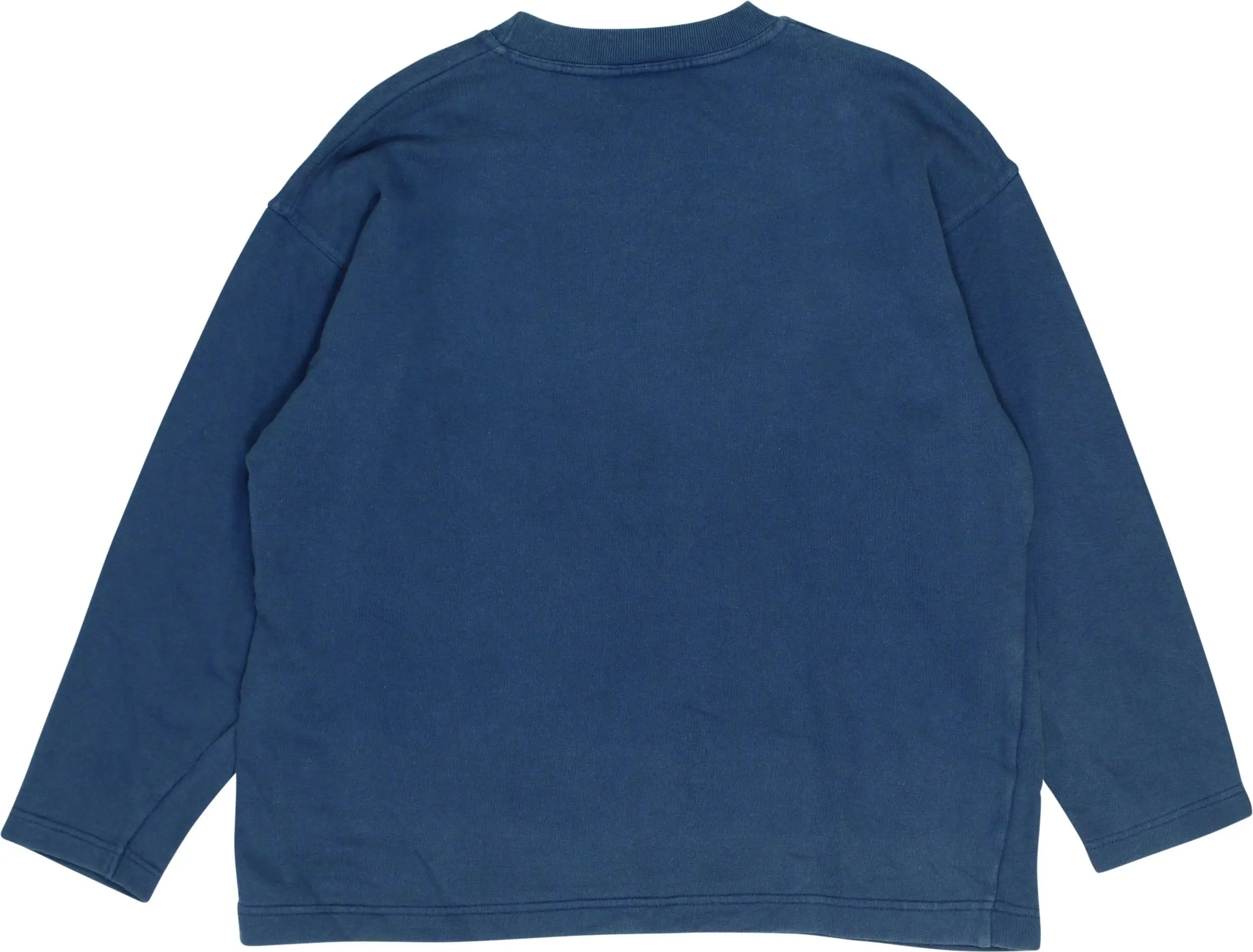 Unknown - Blue Sweater- ThriftTale.com - Vintage and second handclothing
