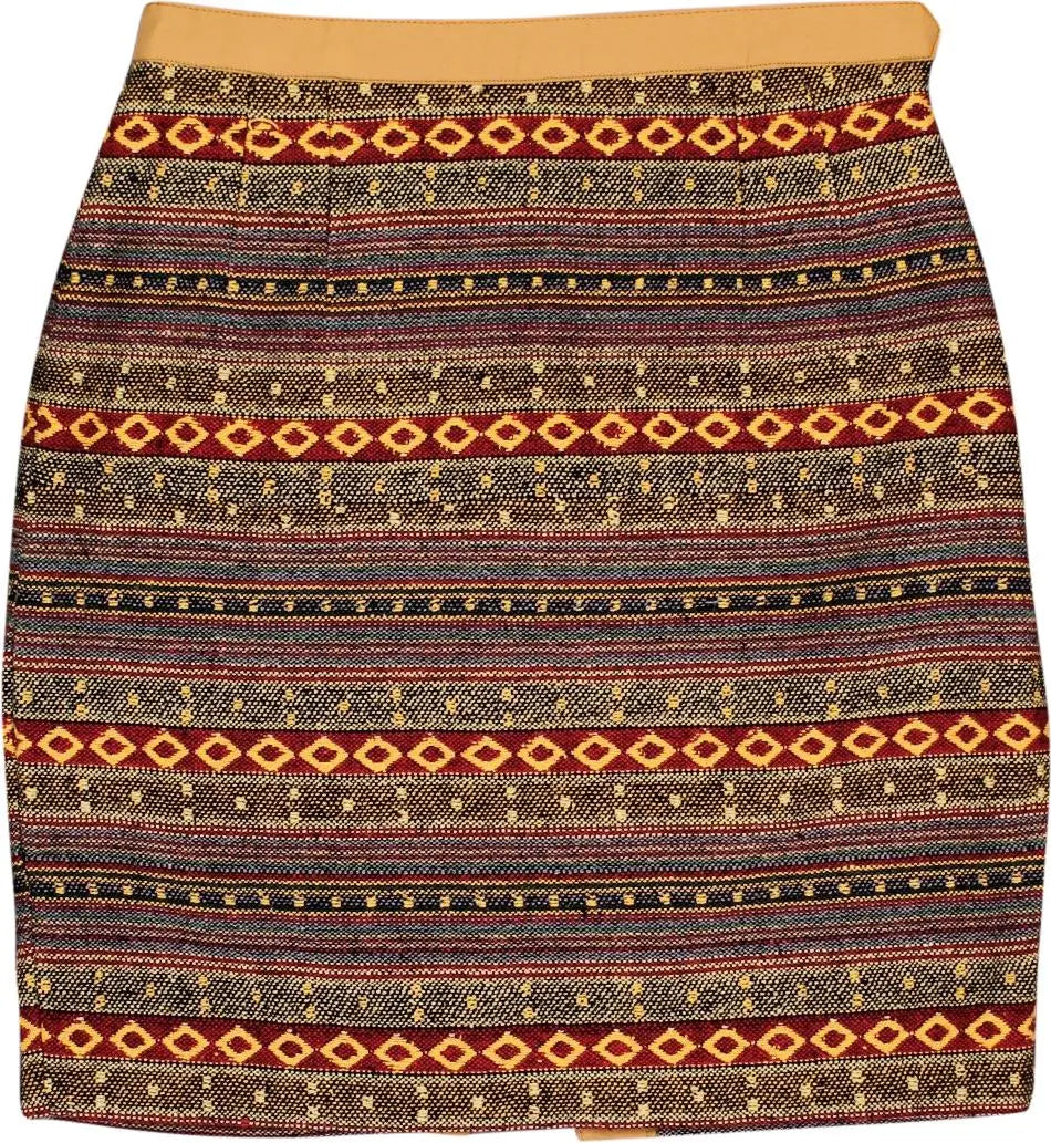 Unknown - Bohemian Woven Skirt- ThriftTale.com - Vintage and second handclothing