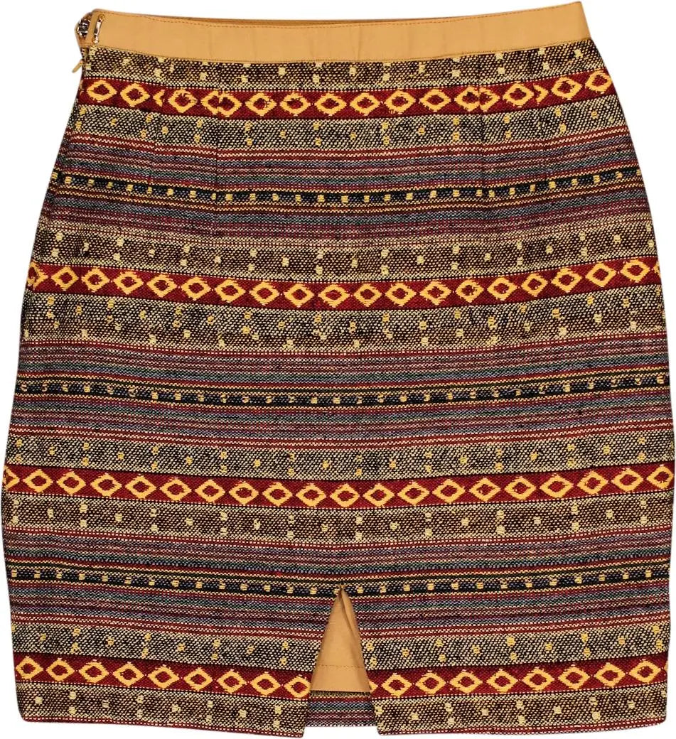 Unknown - Bohemian Woven Skirt- ThriftTale.com - Vintage and second handclothing