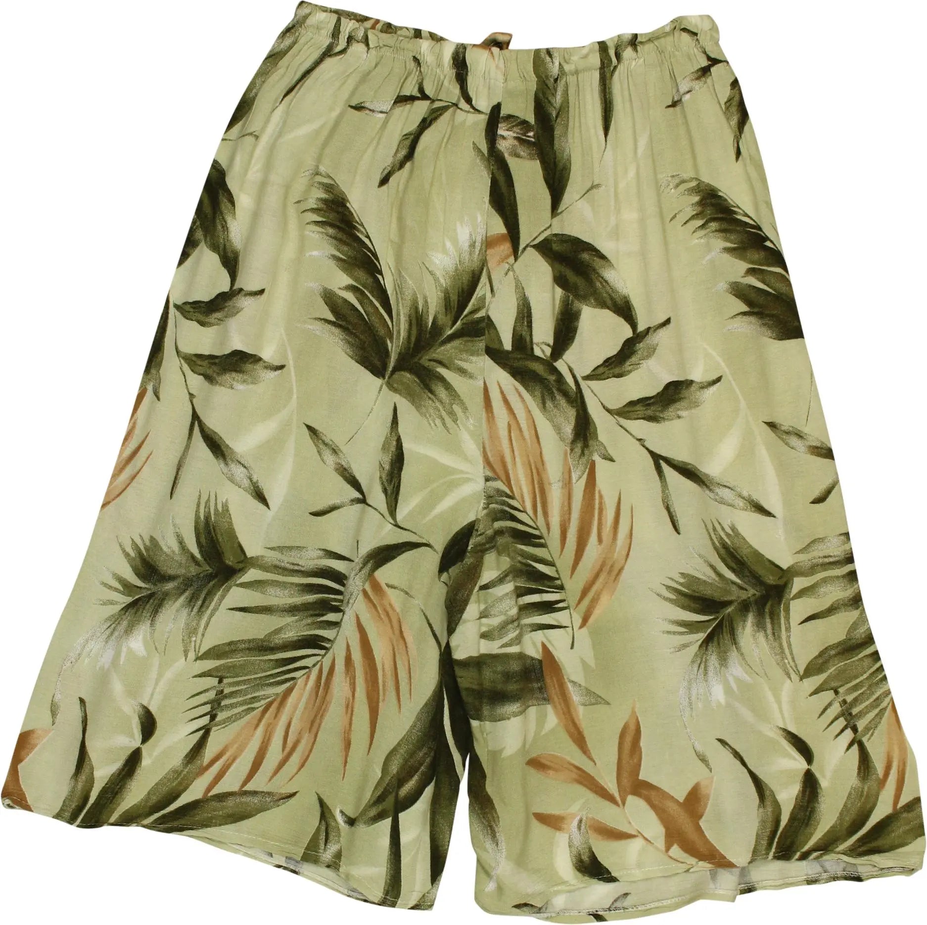 Unknown - Botanic Print Shorts- ThriftTale.com - Vintage and second handclothing