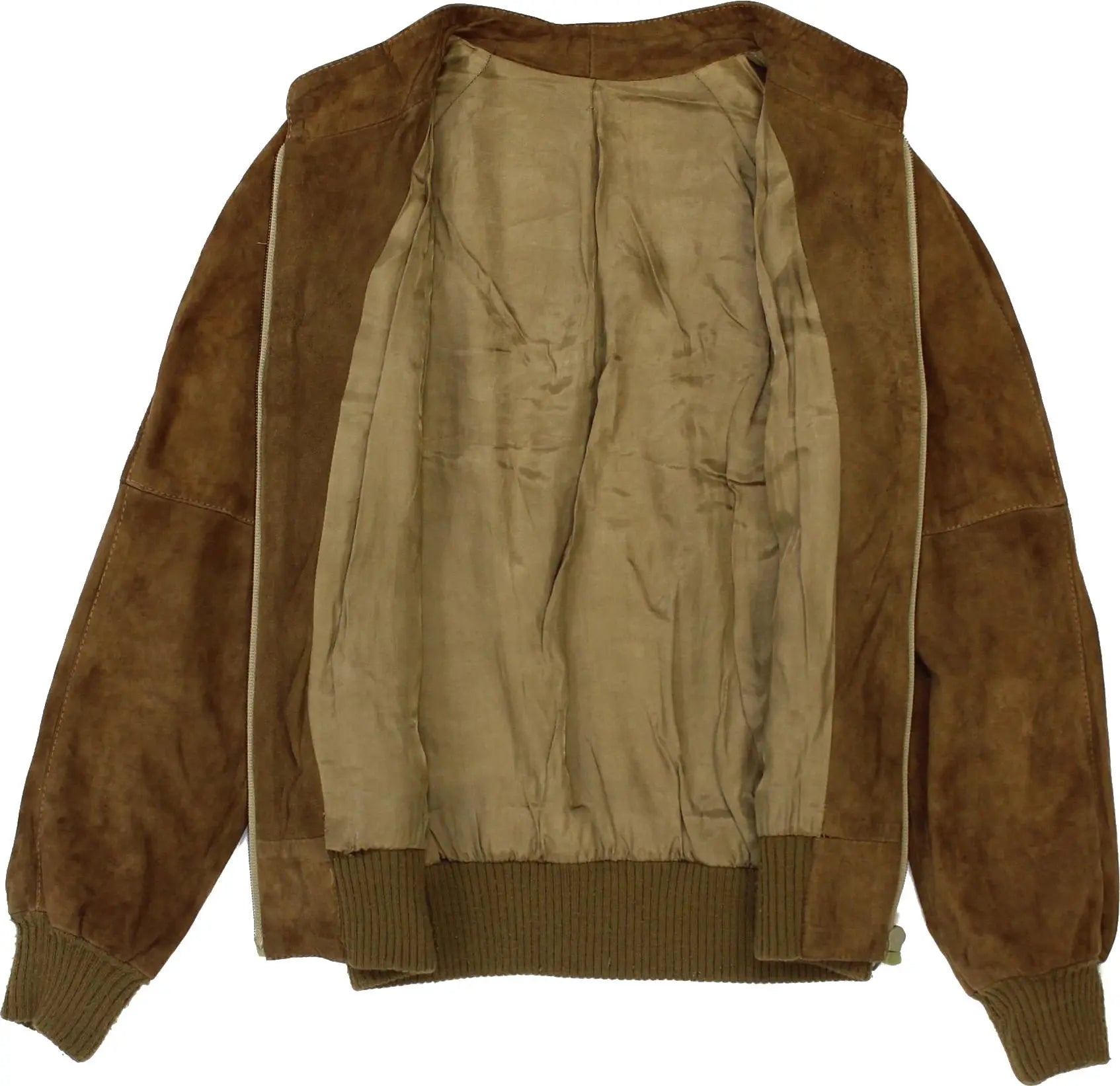 Unknown - Brown Jacket- ThriftTale.com - Vintage and second handclothing