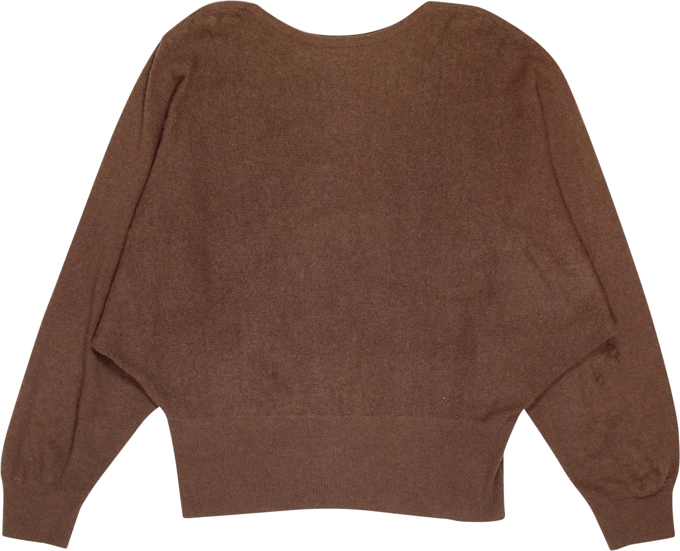 Unknown - Brown Jumper- ThriftTale.com - Vintage and second handclothing