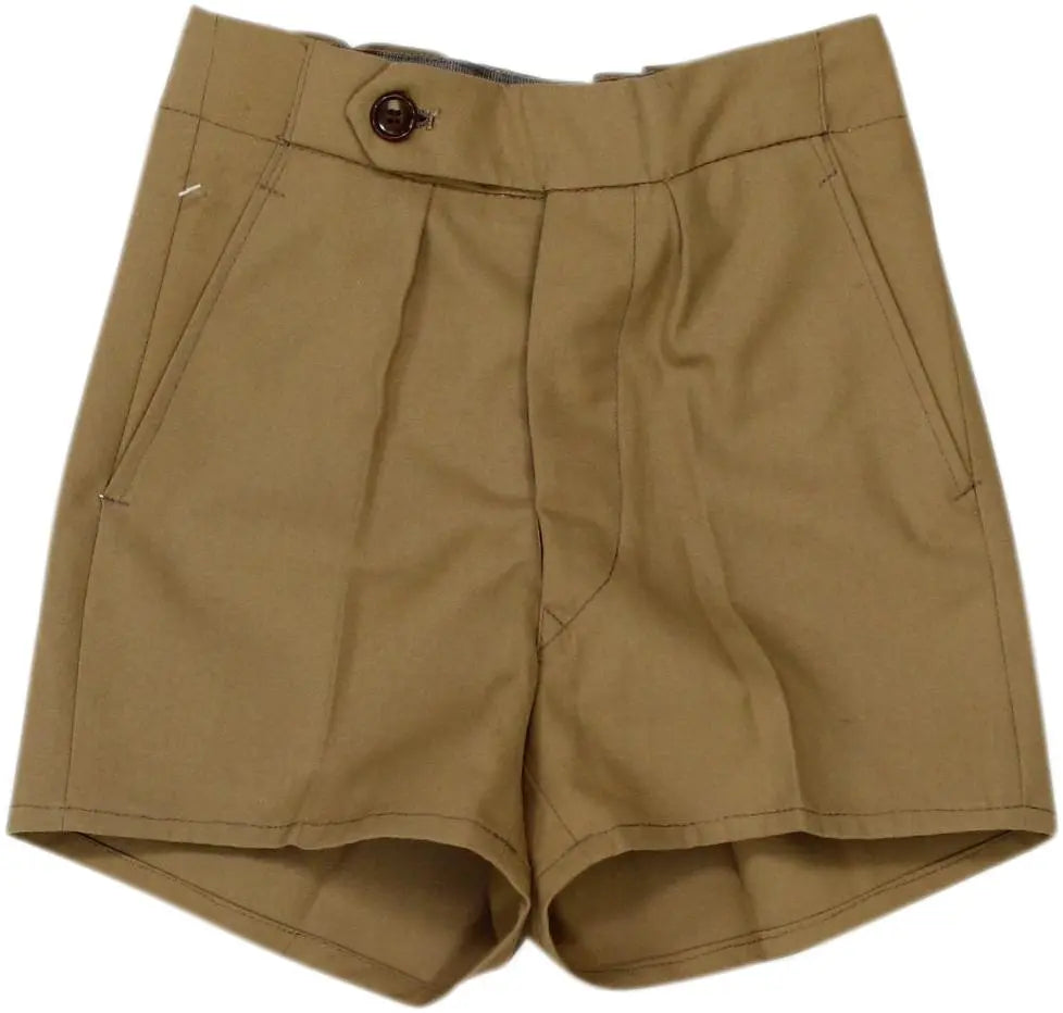 Unknown - Brown Shorts- ThriftTale.com - Vintage and second handclothing