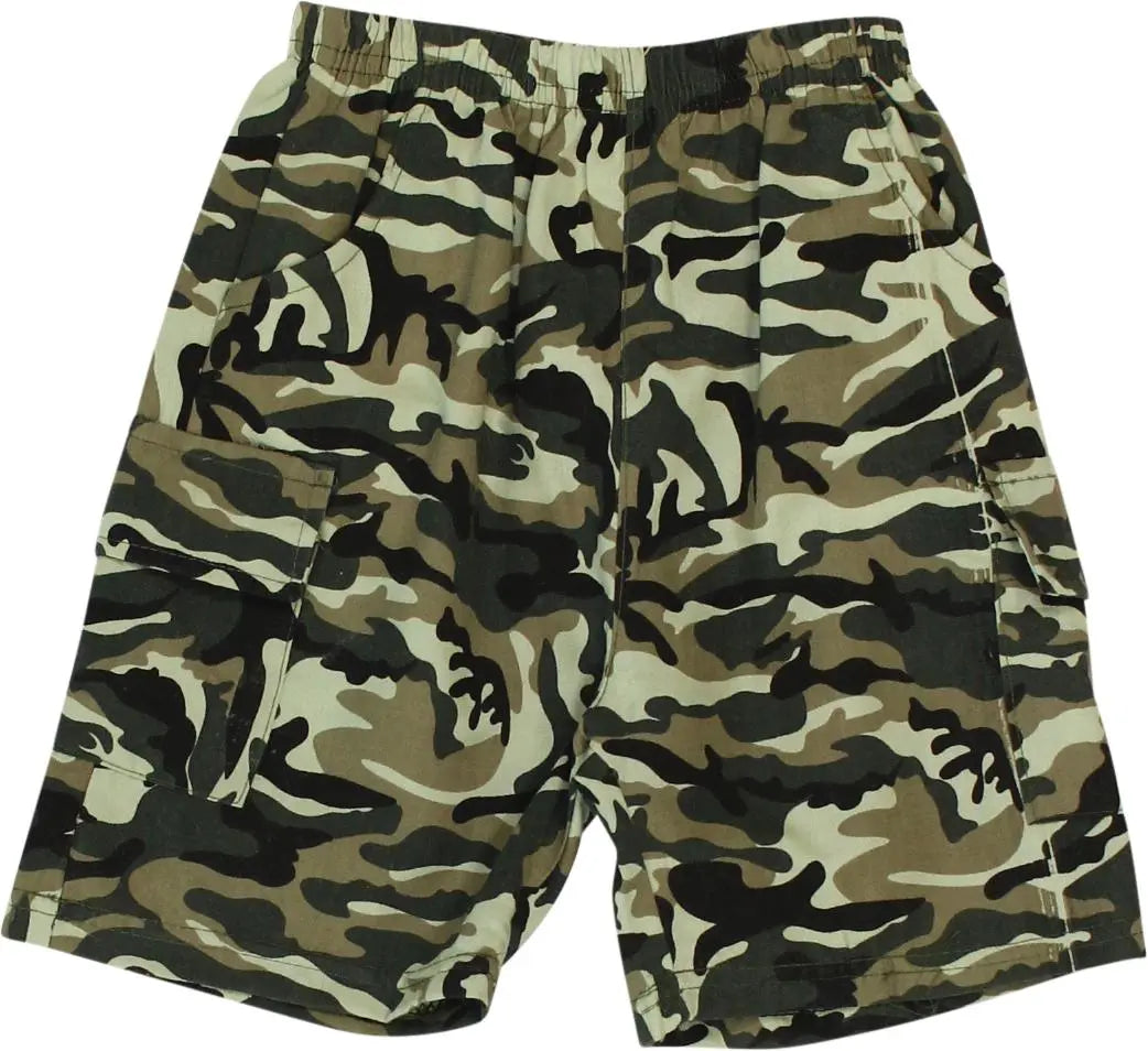 Unknown - Camouflage Shorts- ThriftTale.com - Vintage and second handclothing
