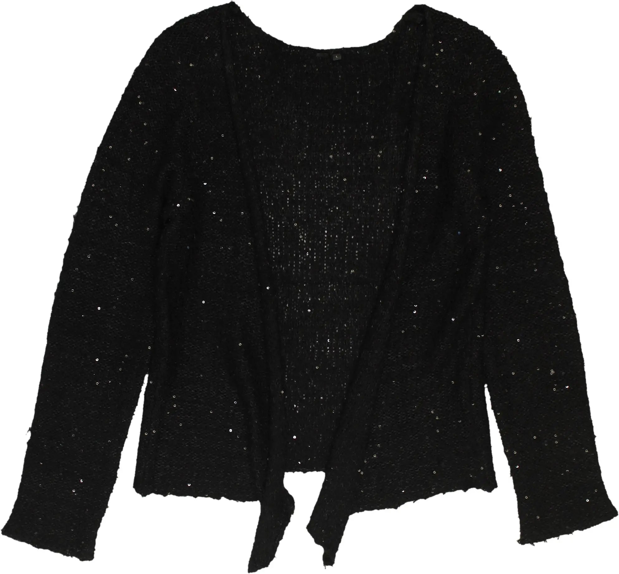 Unknown - Cardigan with Sequins- ThriftTale.com - Vintage and second handclothing