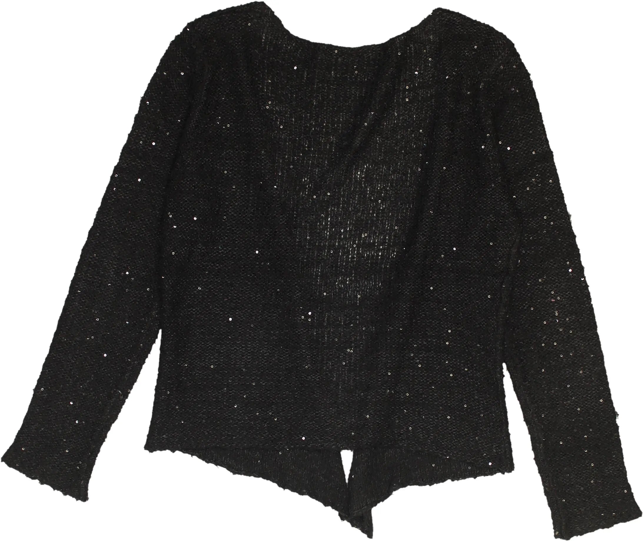 Unknown - Cardigan with Sequins- ThriftTale.com - Vintage and second handclothing