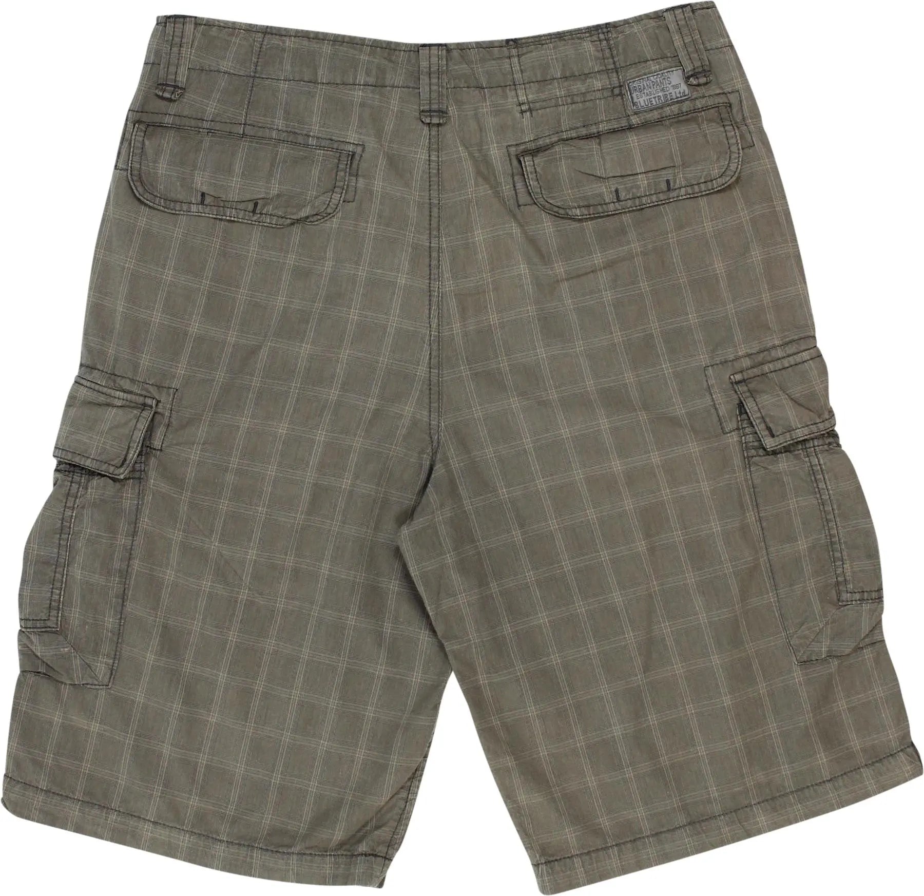 Unknown - Checked Cargo Shorts- ThriftTale.com - Vintage and second handclothing