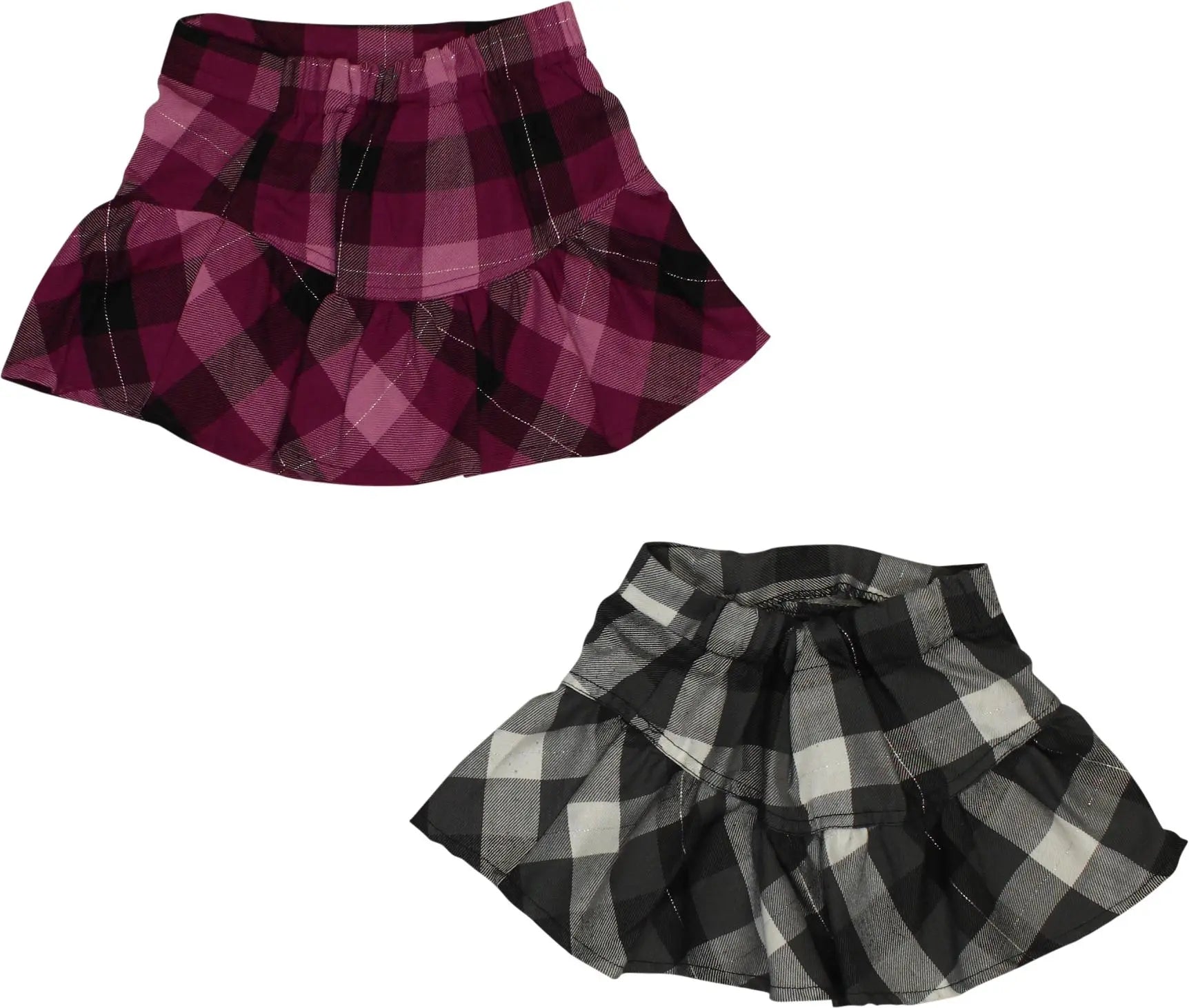 Unknown - Checked Skirts 2 Pack- ThriftTale.com - Vintage and second handclothing