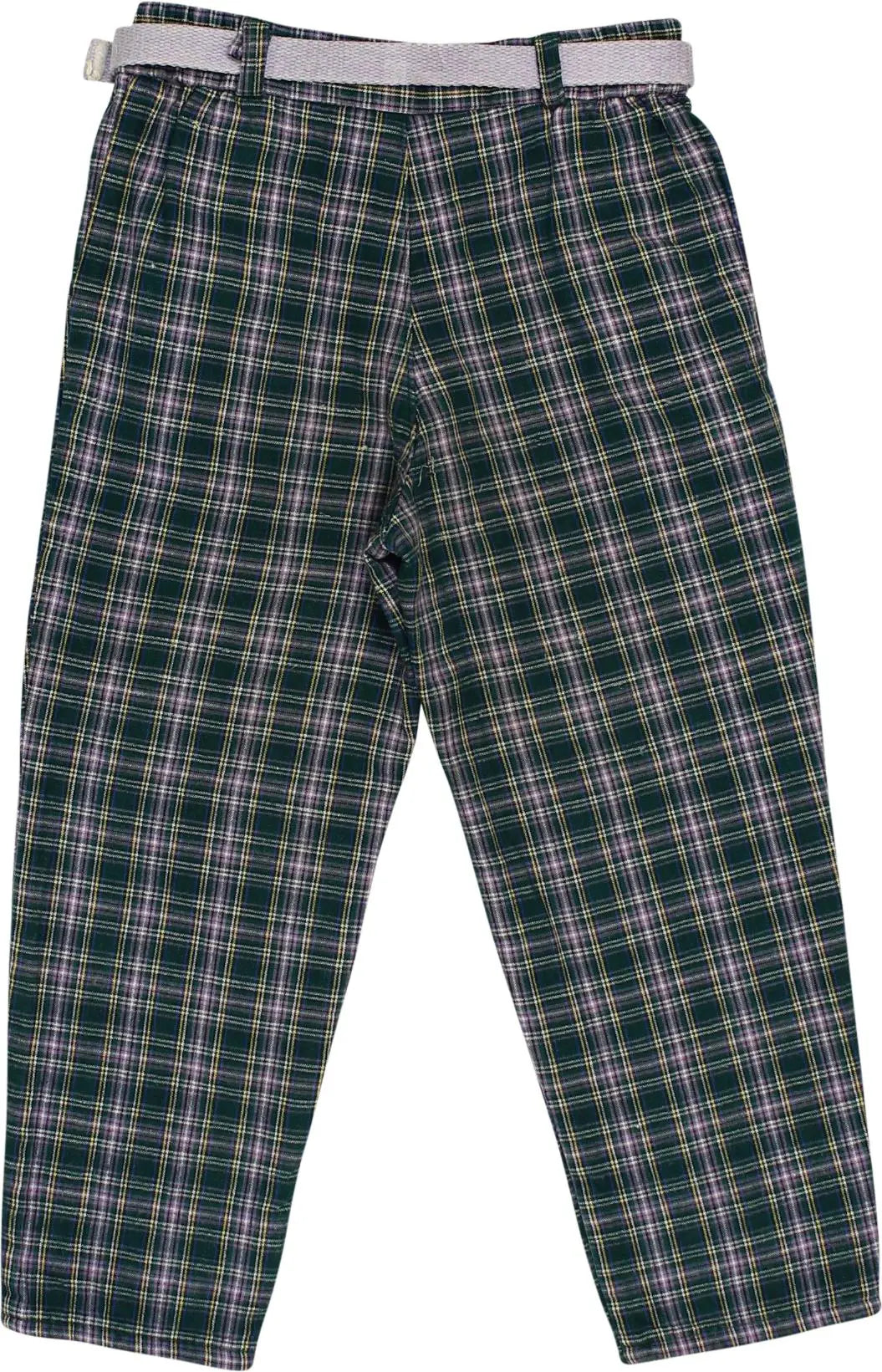 Unknown - Checkered Trousers- ThriftTale.com - Vintage and second handclothing