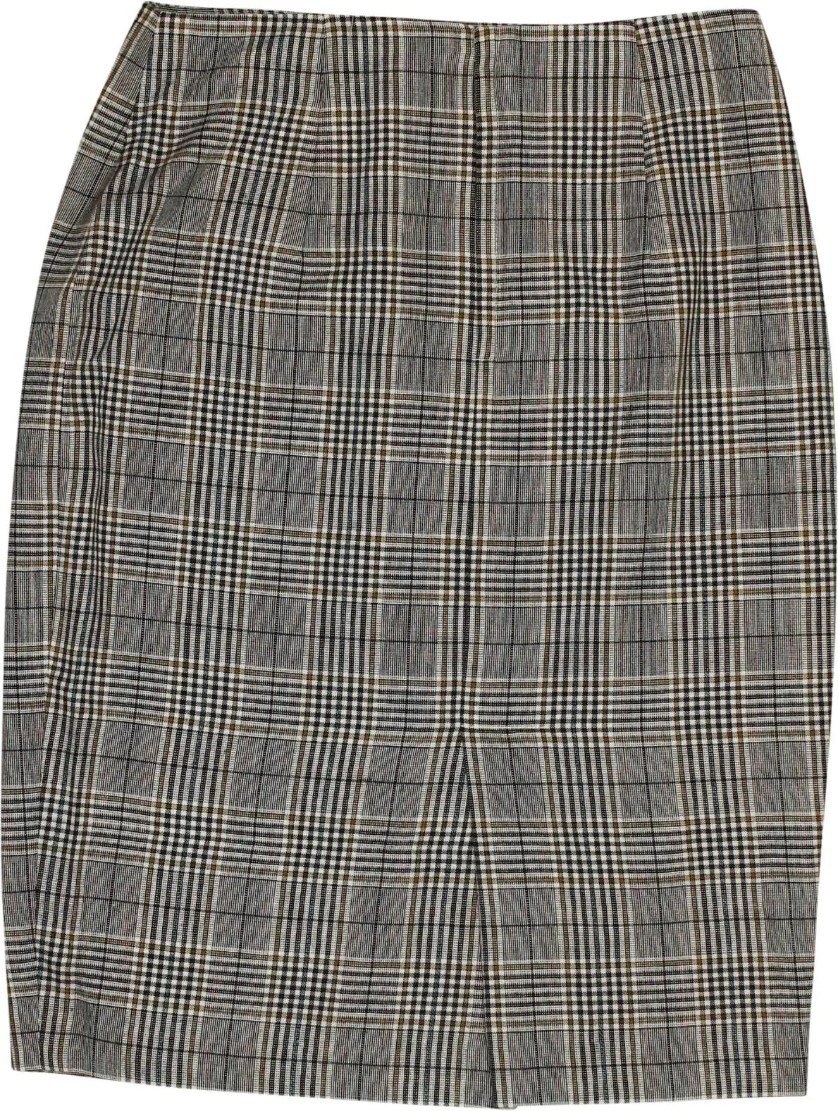 Unknown - Checkered midi skirt- ThriftTale.com - Vintage and second handclothing