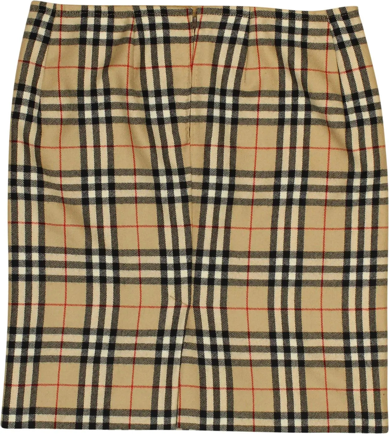 Unknown - Checkered pencil skirt- ThriftTale.com - Vintage and second handclothing