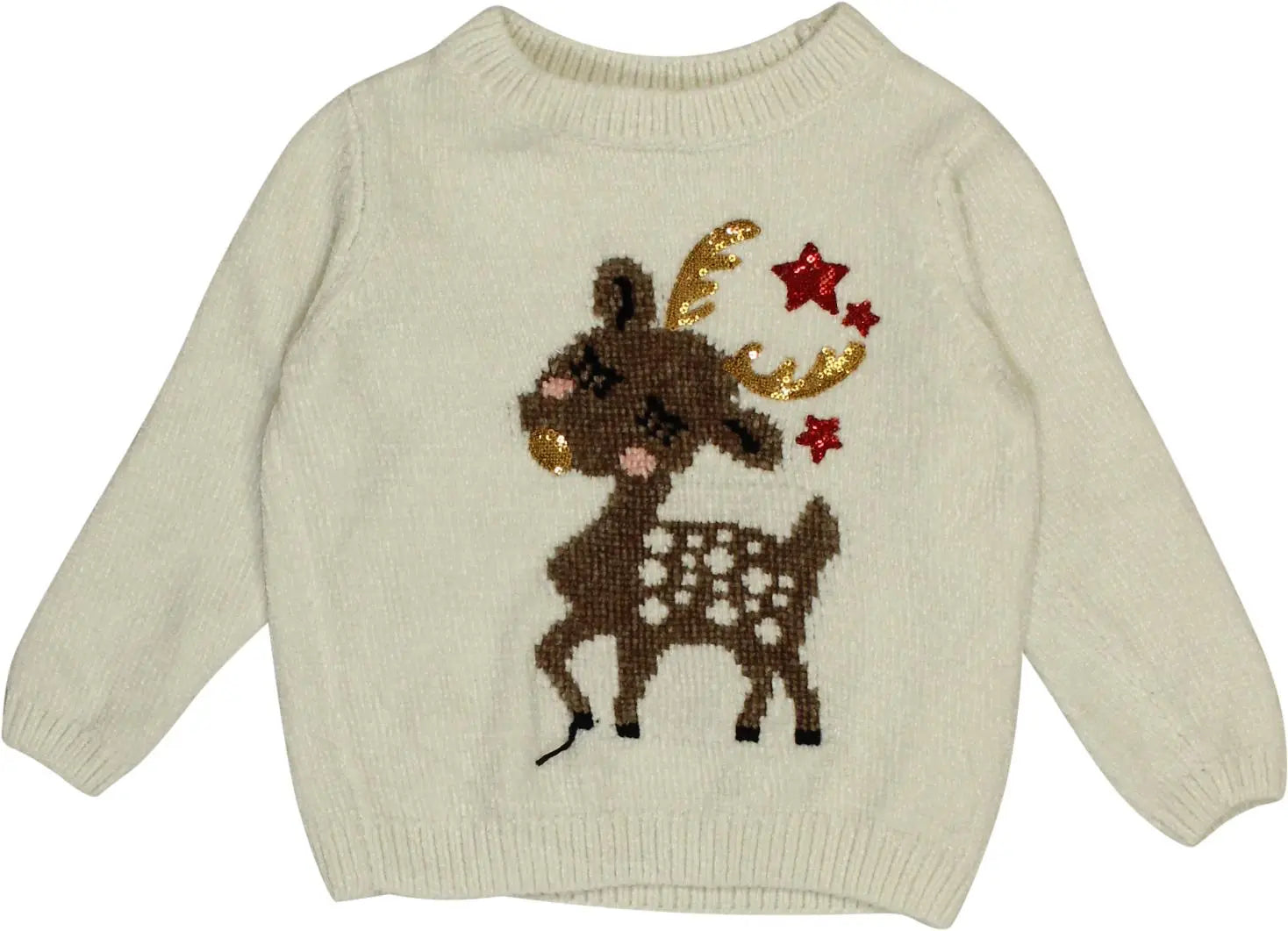 Unknown - Christmas Sweater- ThriftTale.com - Vintage and second handclothing