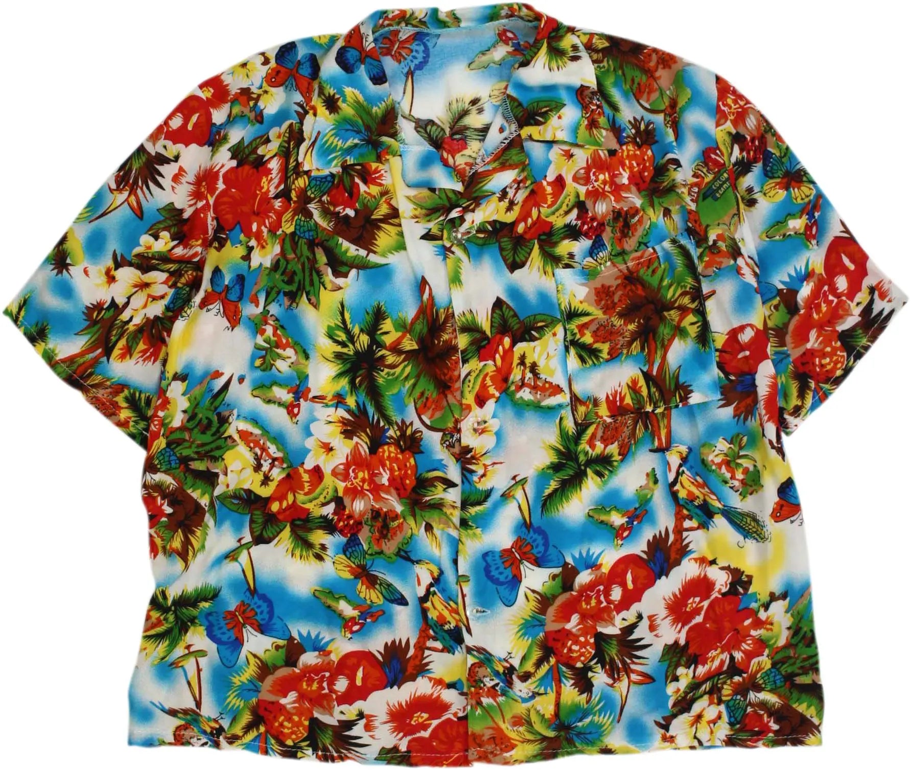 Unknown - Colourful Hawaiian Shirt- ThriftTale.com - Vintage and second handclothing