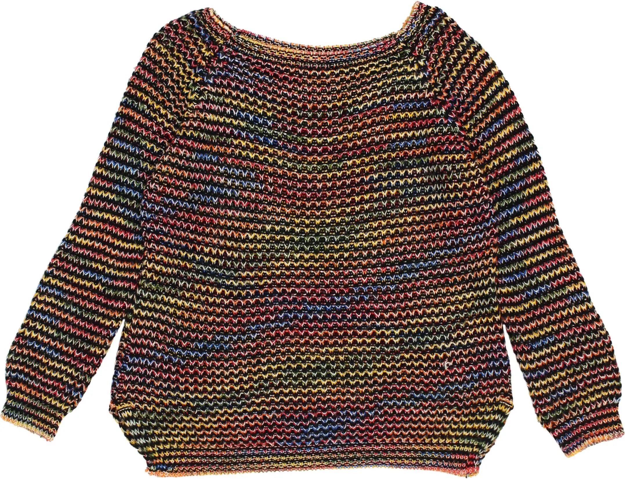 Unknown - Colourful Jumper- ThriftTale.com - Vintage and second handclothing