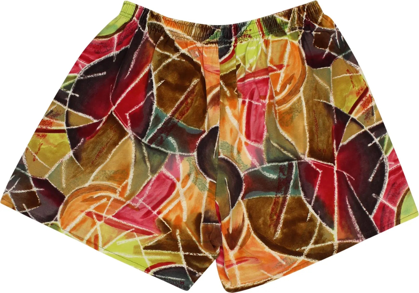 Unknown - Colourful Shorts- ThriftTale.com - Vintage and second handclothing