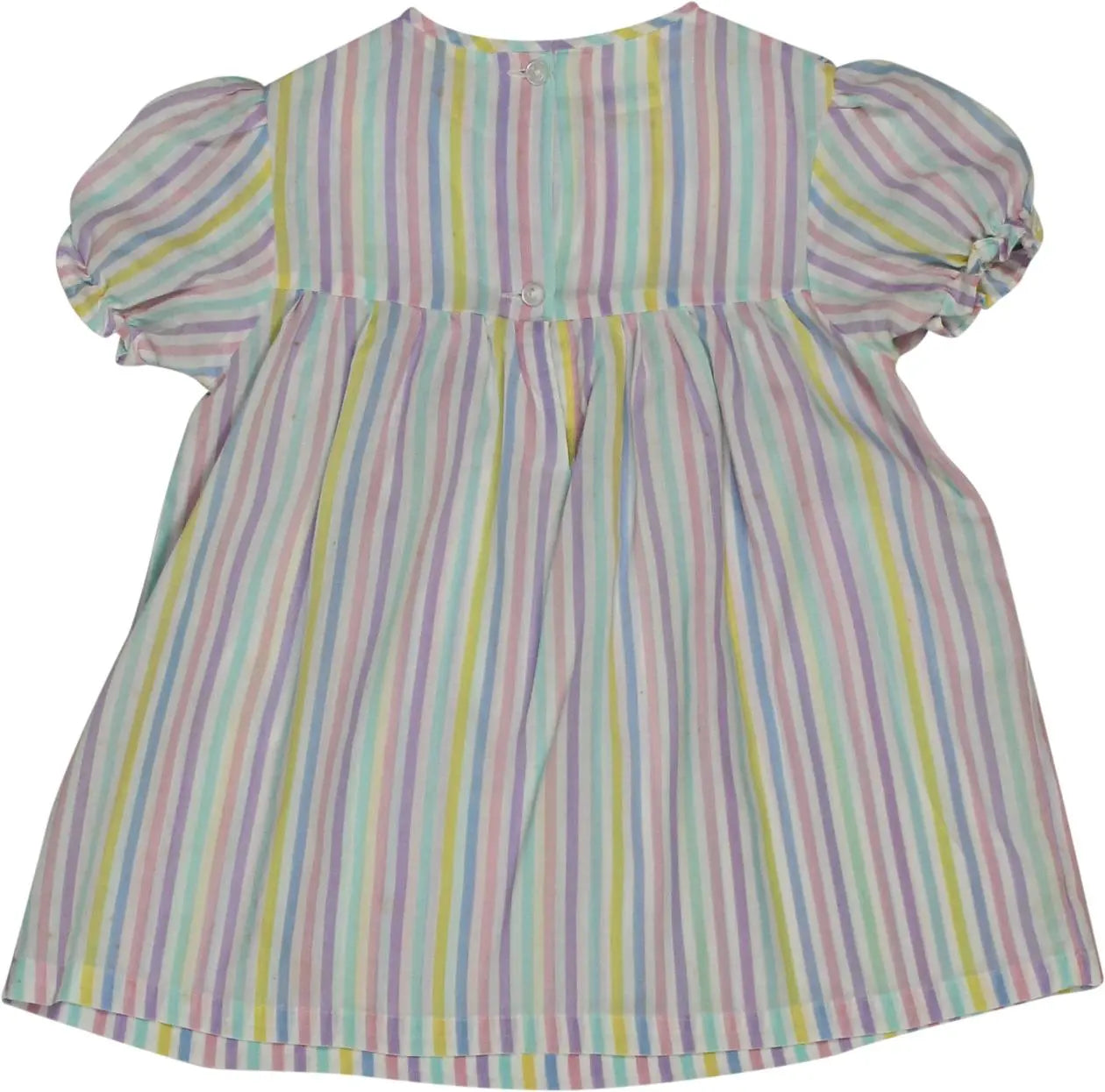 Unknown - Colourful Striped Dress- ThriftTale.com - Vintage and second handclothing