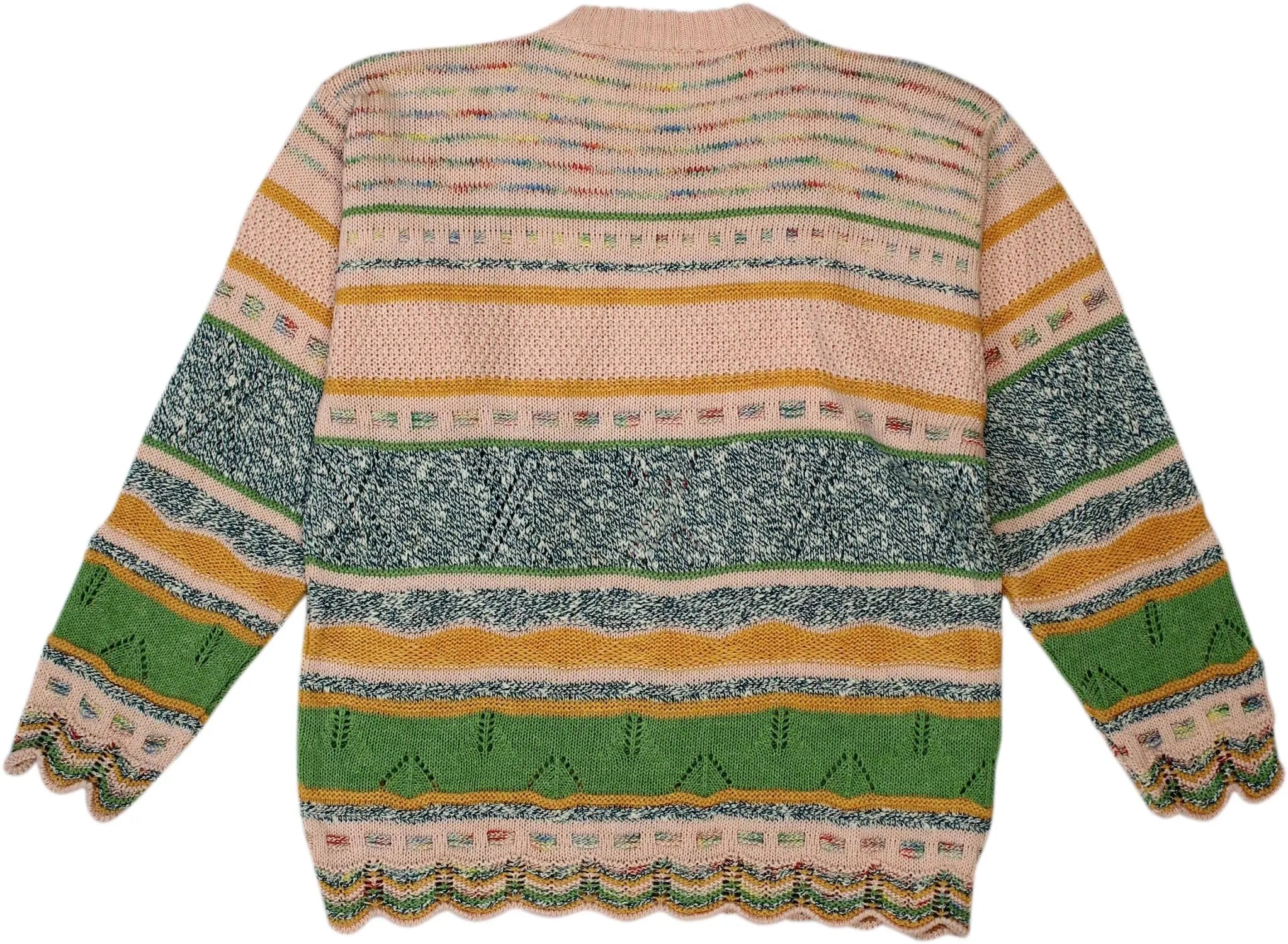 Unknown - Colourful Sweater- ThriftTale.com - Vintage and second handclothing