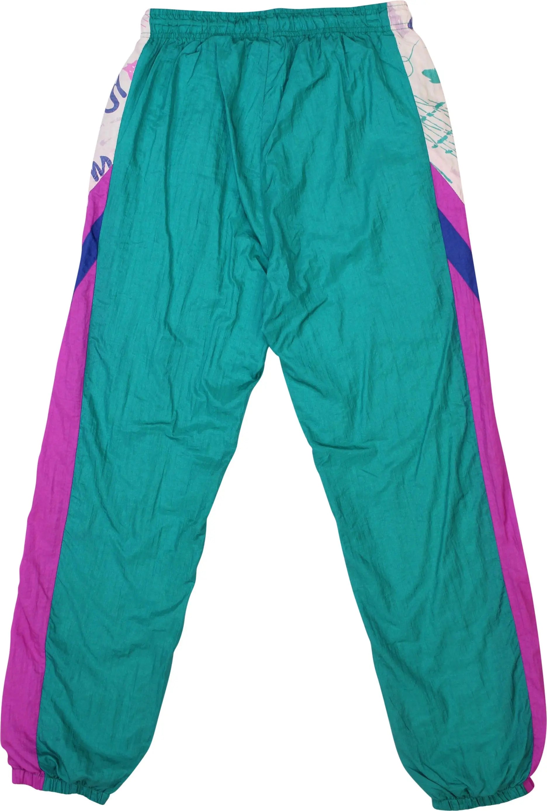 Unknown - Colourful Track Pants- ThriftTale.com - Vintage and second handclothing