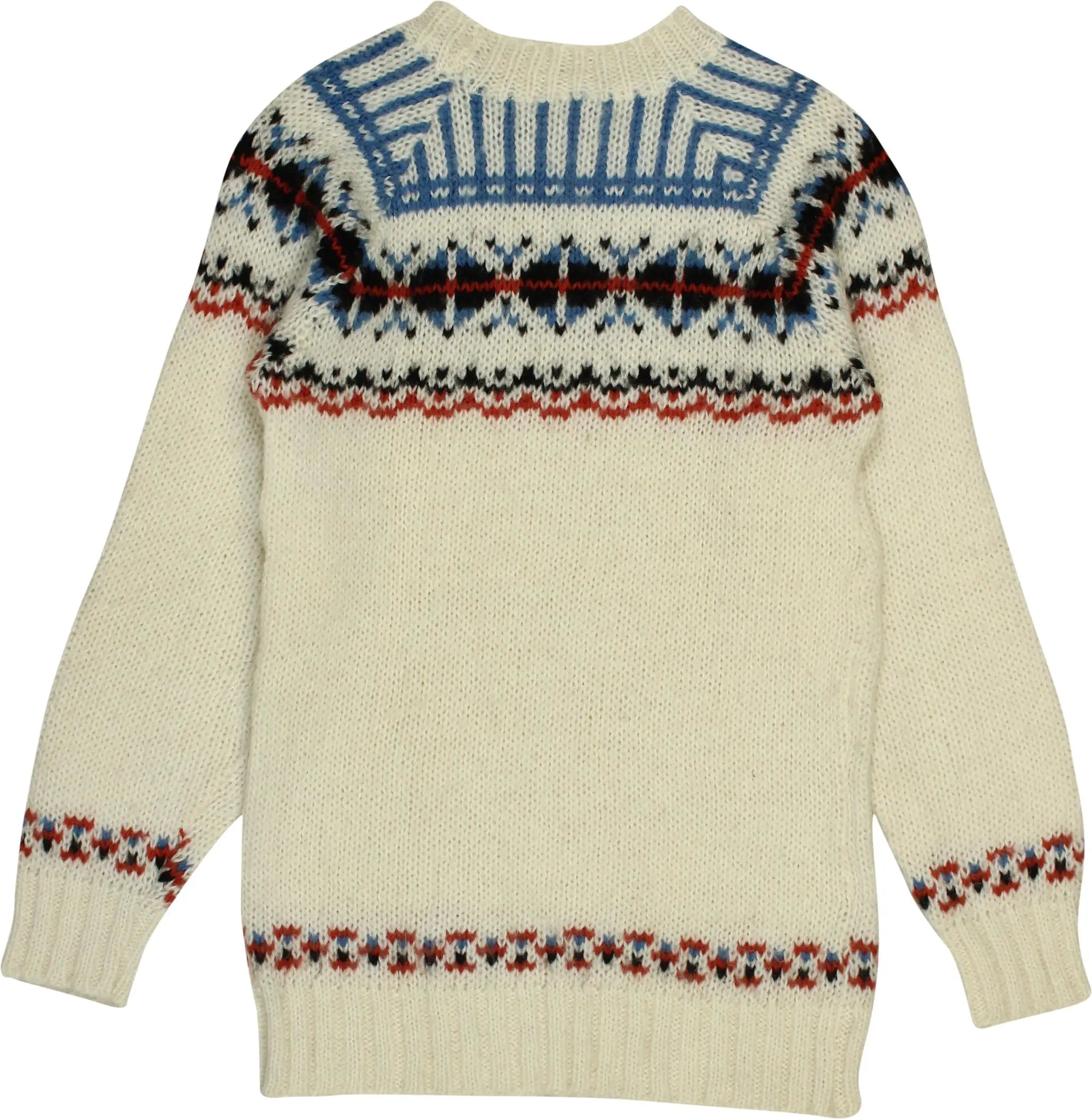 Unknown - Cream Knitted Jumper- ThriftTale.com - Vintage and second handclothing