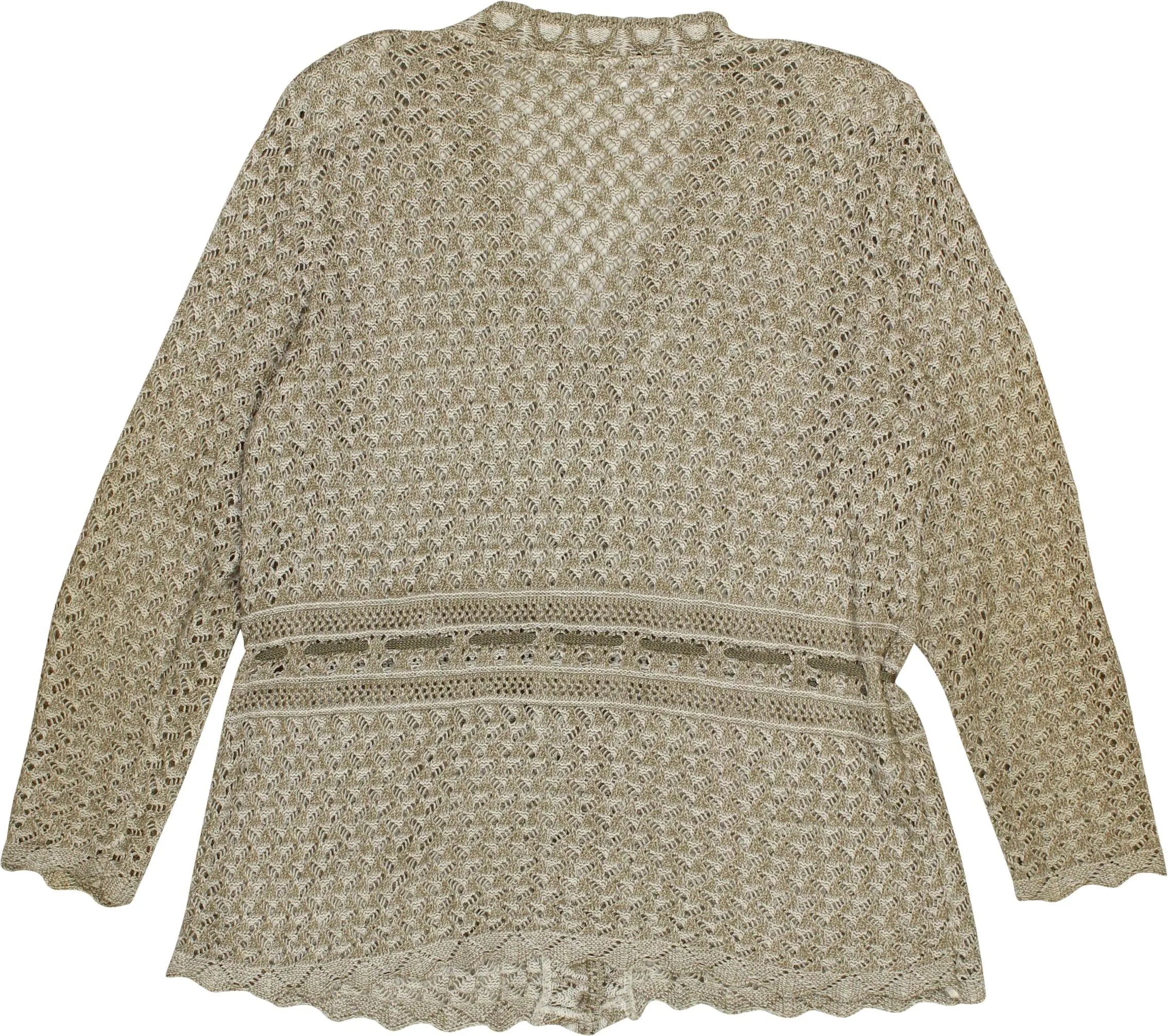 Unknown - Crochet Cardigan- ThriftTale.com - Vintage and second handclothing
