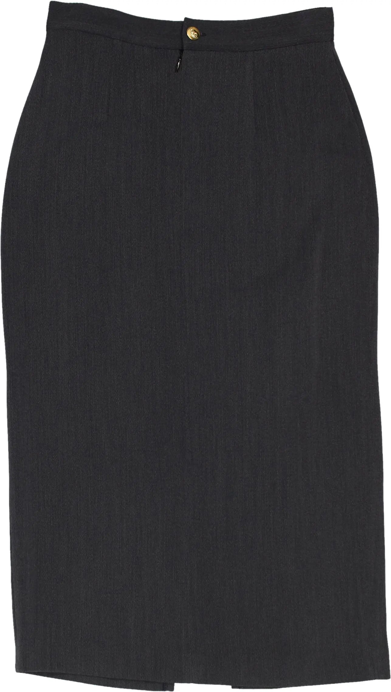 Unknown - Darkblue pencil skirt- ThriftTale.com - Vintage and second handclothing