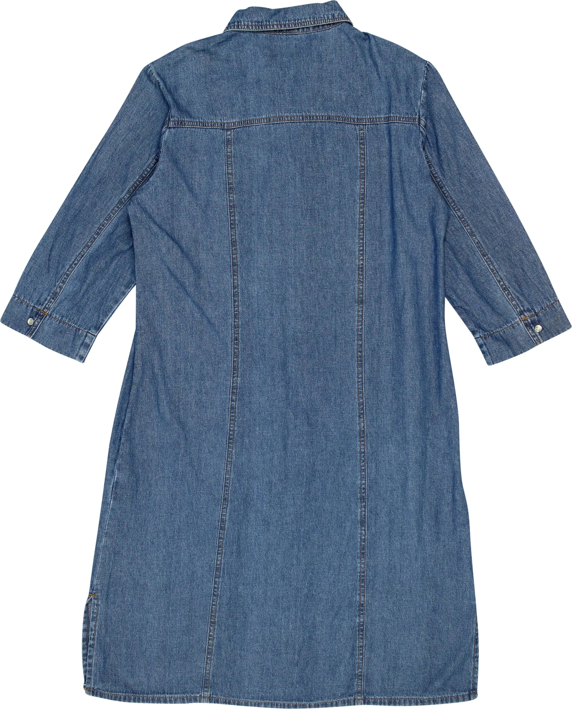 Unknown - Denim Dress- ThriftTale.com - Vintage and second handclothing