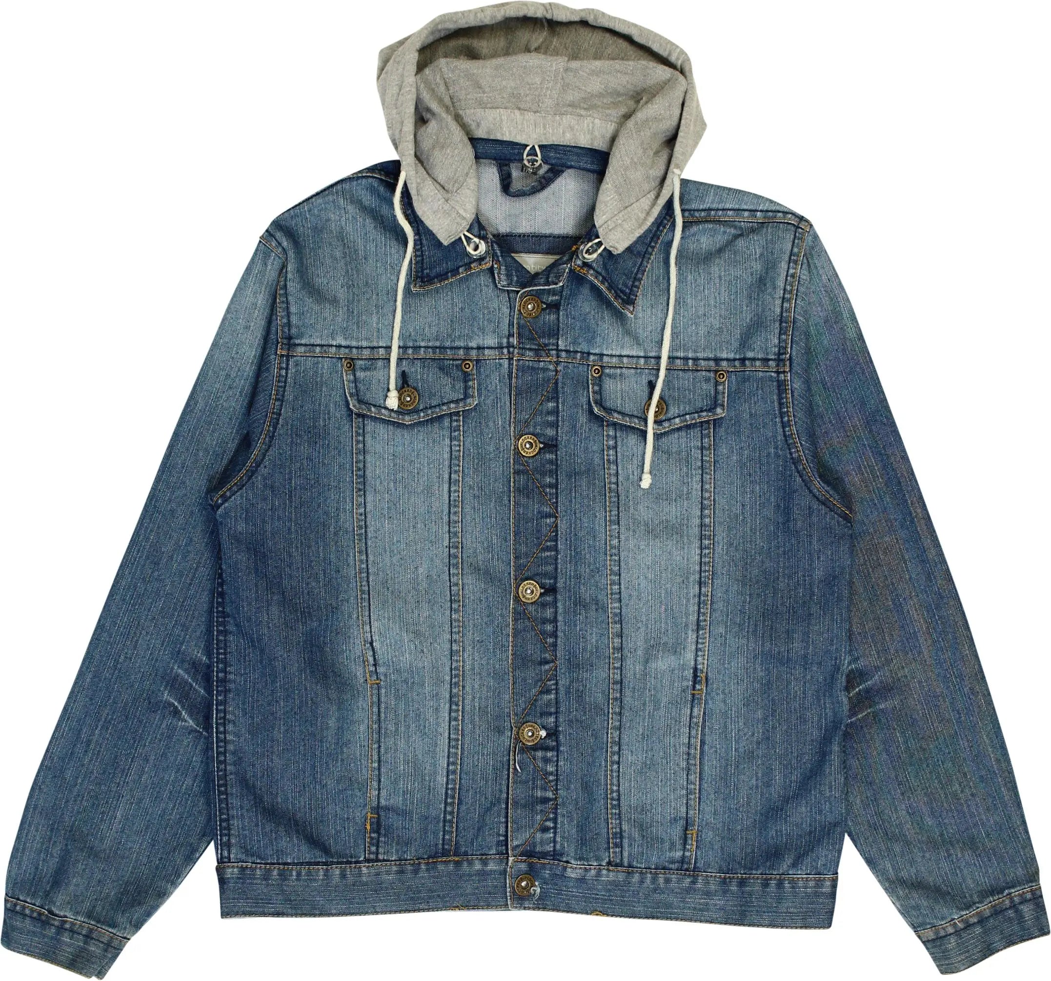 Unknown - Denim Jacket with Hood- ThriftTale.com - Vintage and second handclothing