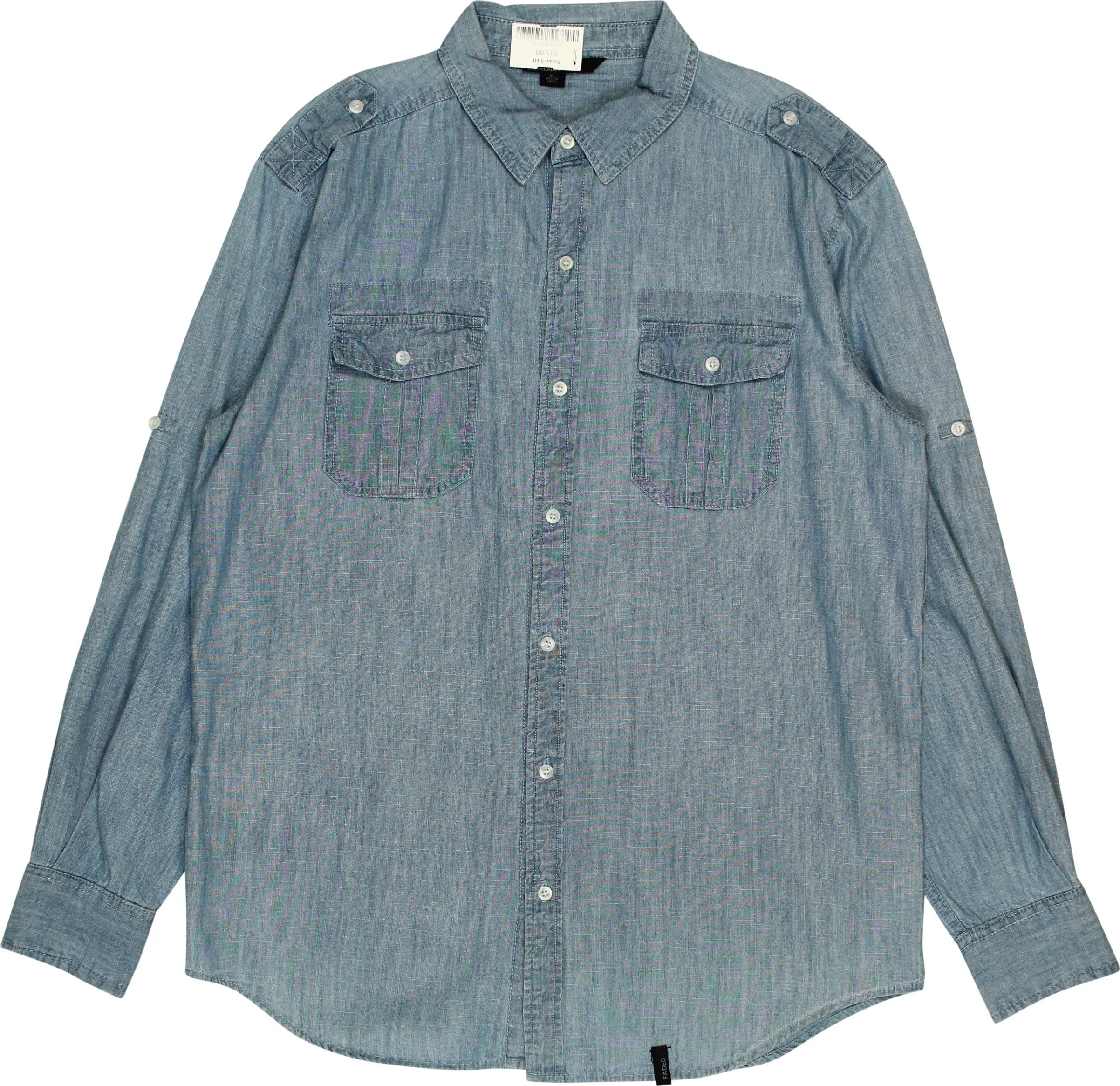 Unknown - Denim shirt- ThriftTale.com - Vintage and second handclothing