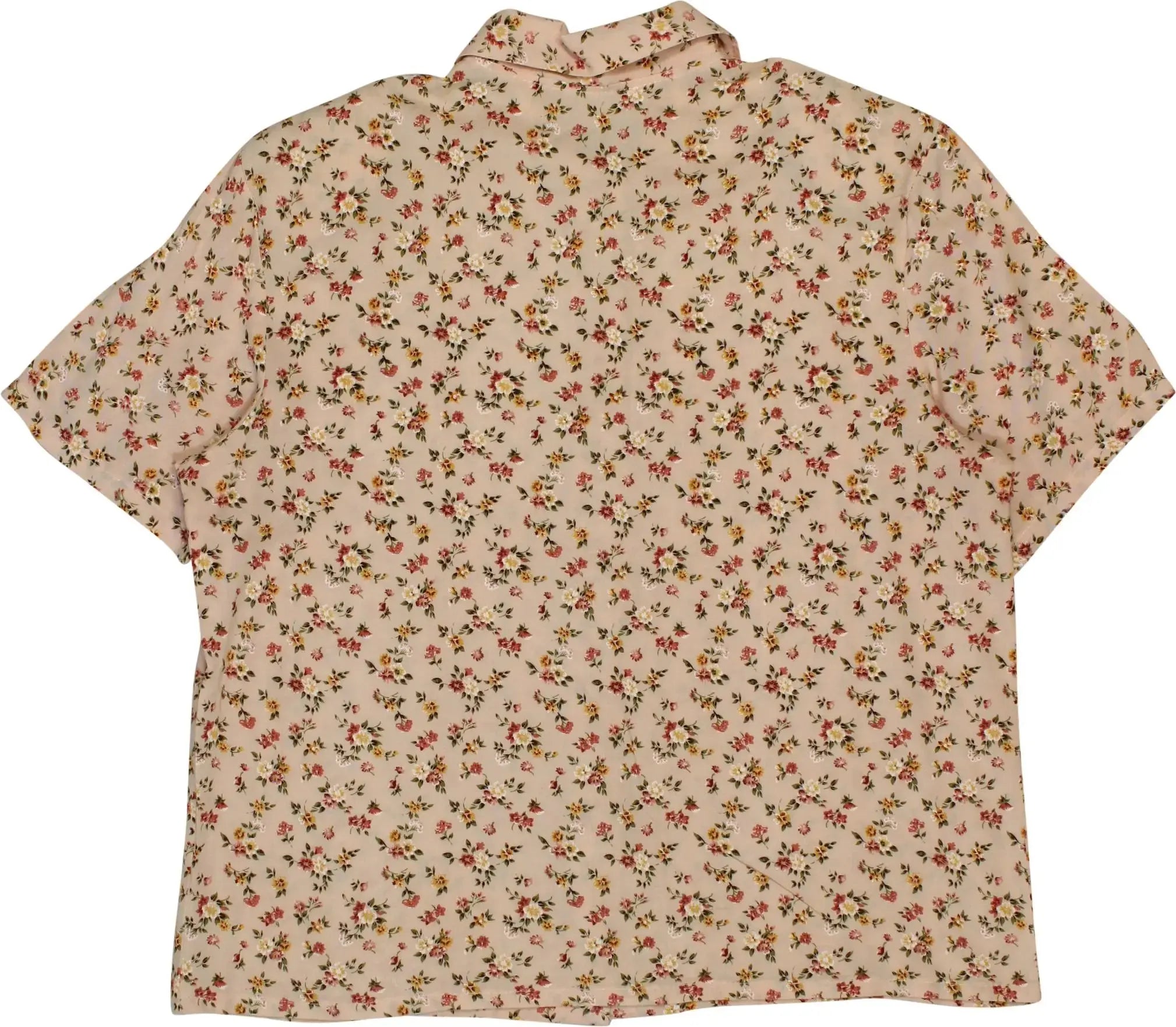 Unknown - Floral Blouse- ThriftTale.com - Vintage and second handclothing