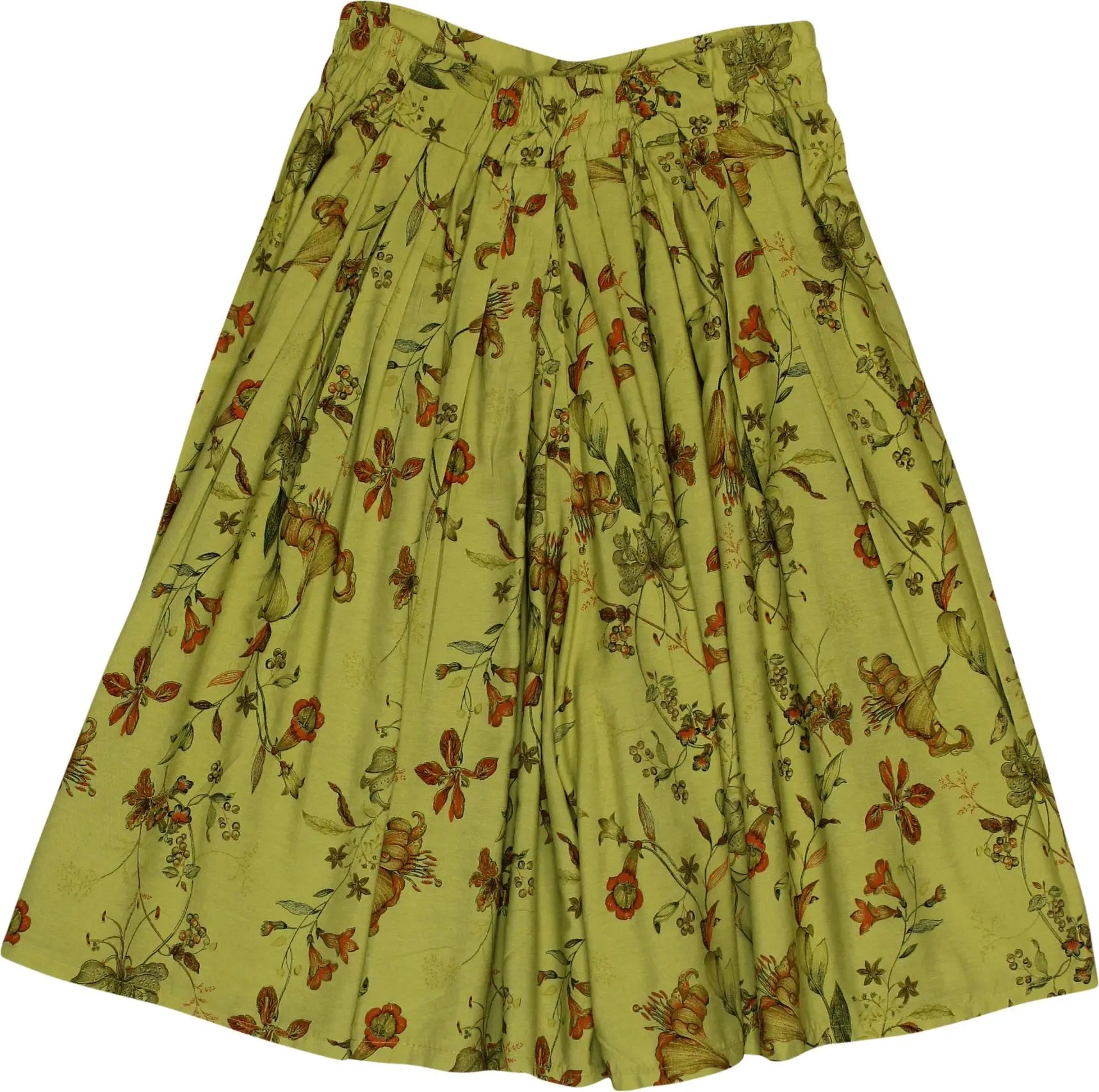 Unknown - Floral Pleated Shorts- ThriftTale.com - Vintage and second handclothing