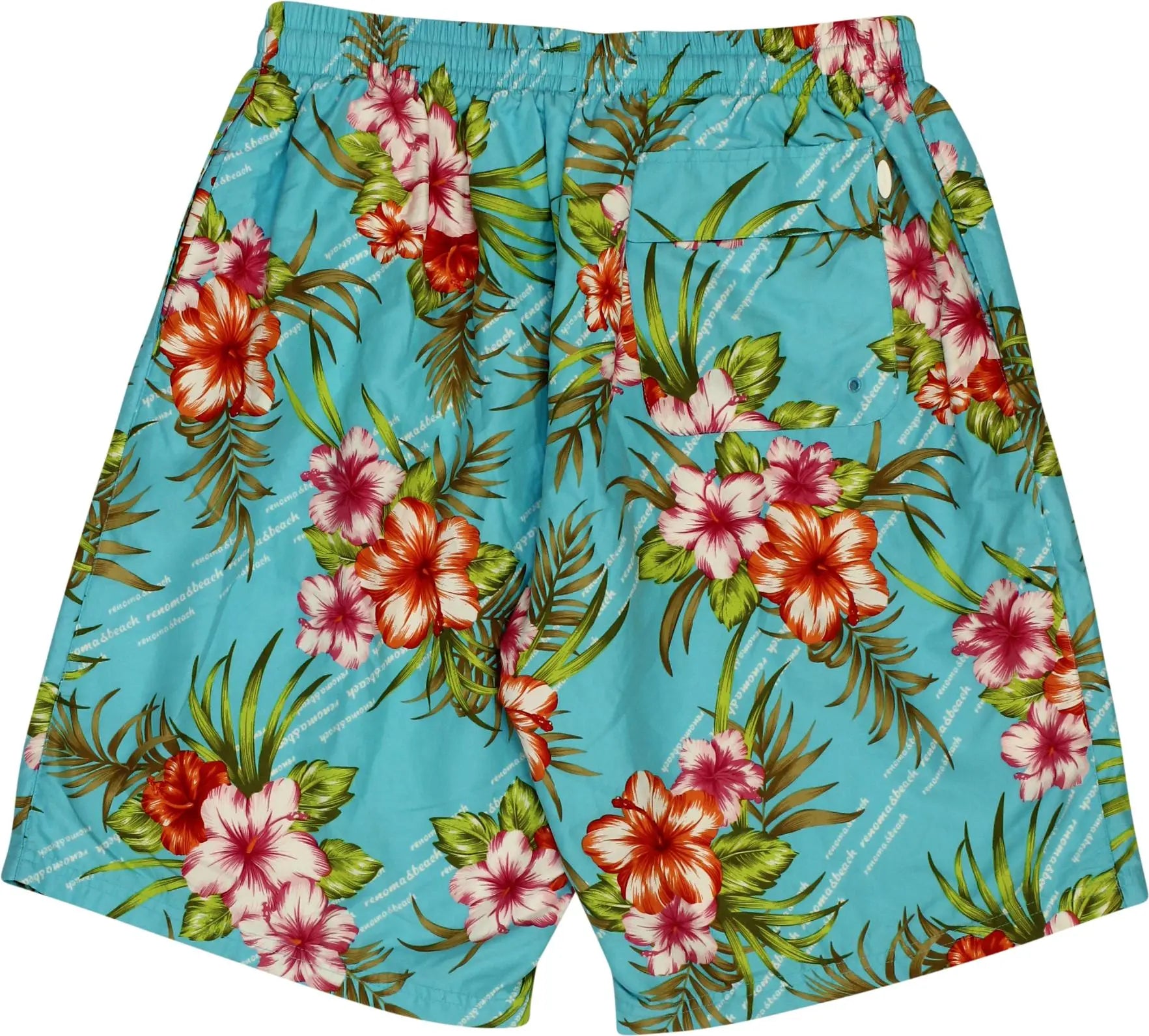 Unknown - Floral Shorts- ThriftTale.com - Vintage and second handclothing