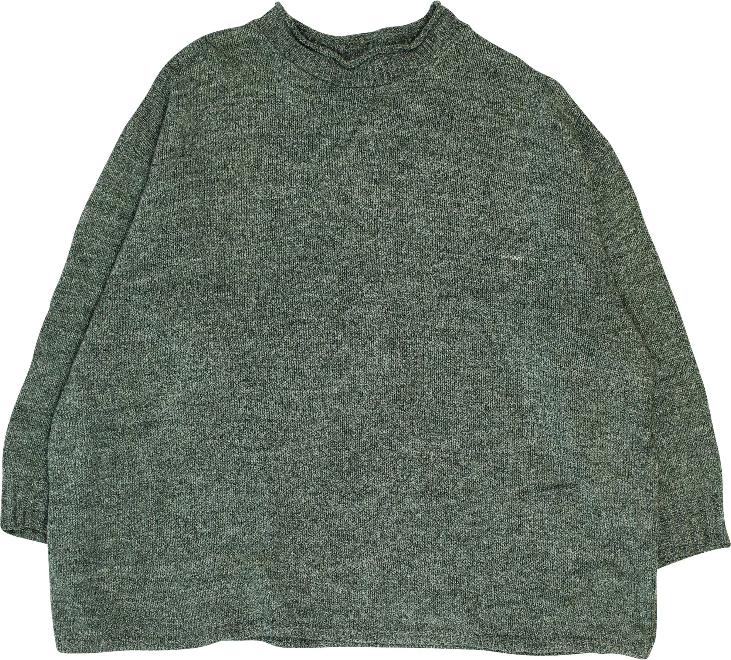Unknown - Green Jumper- ThriftTale.com - Vintage and second handclothing