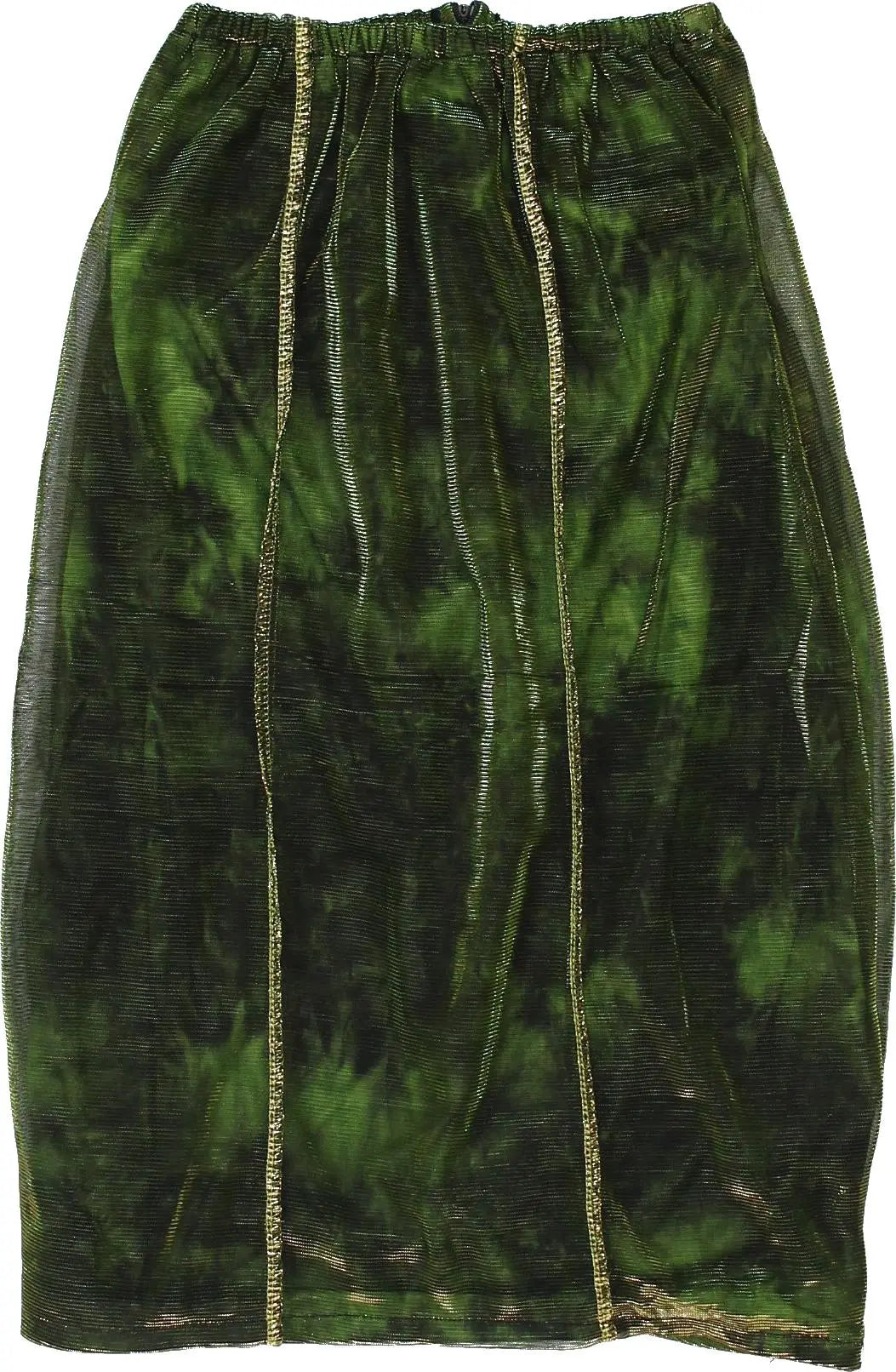 Unknown - Green Skirt- ThriftTale.com - Vintage and second handclothing