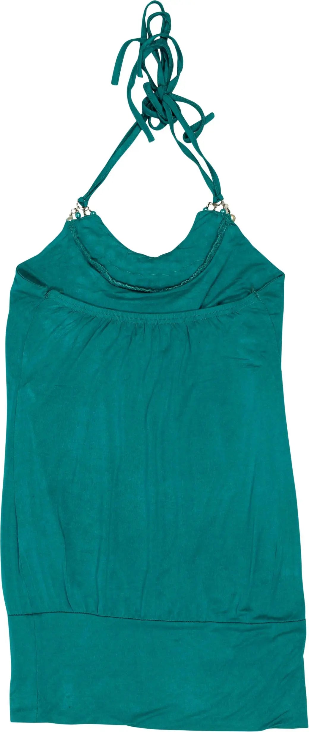 Unknown - Green Top- ThriftTale.com - Vintage and second handclothing