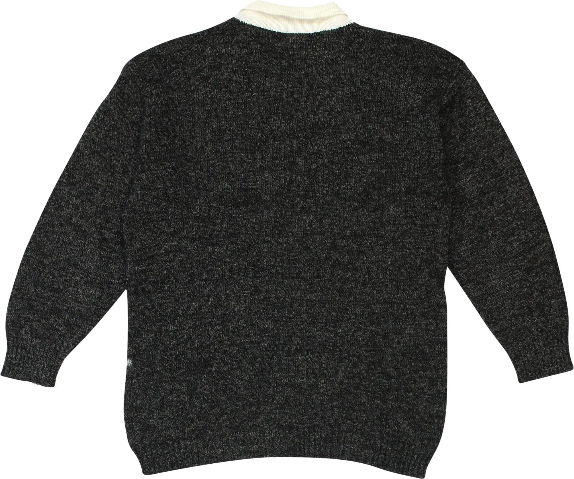 Unknown - Grey Wool Blend Sweater- ThriftTale.com - Vintage and second handclothing